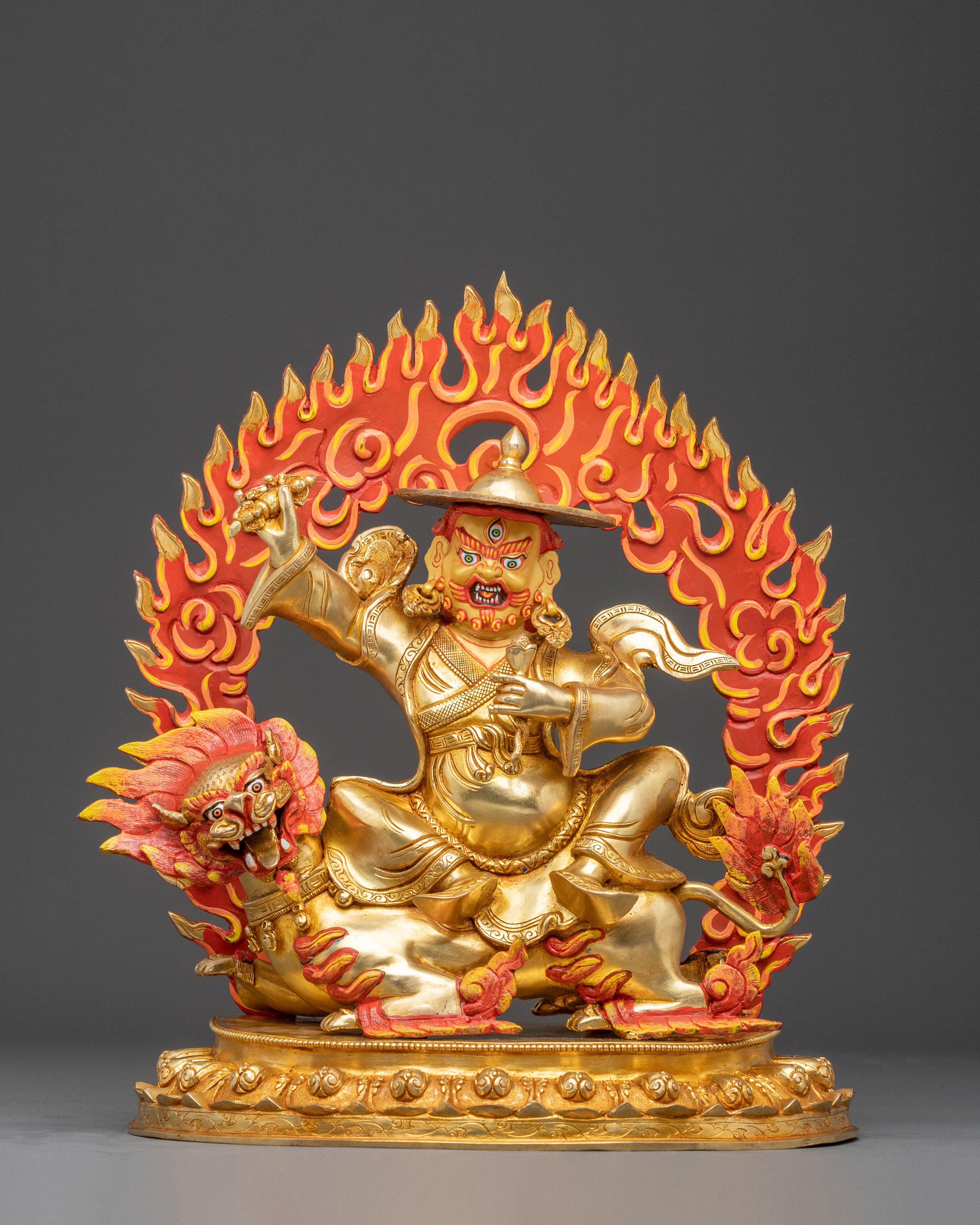 Dorje Legpa Statue: The Dharma Protector