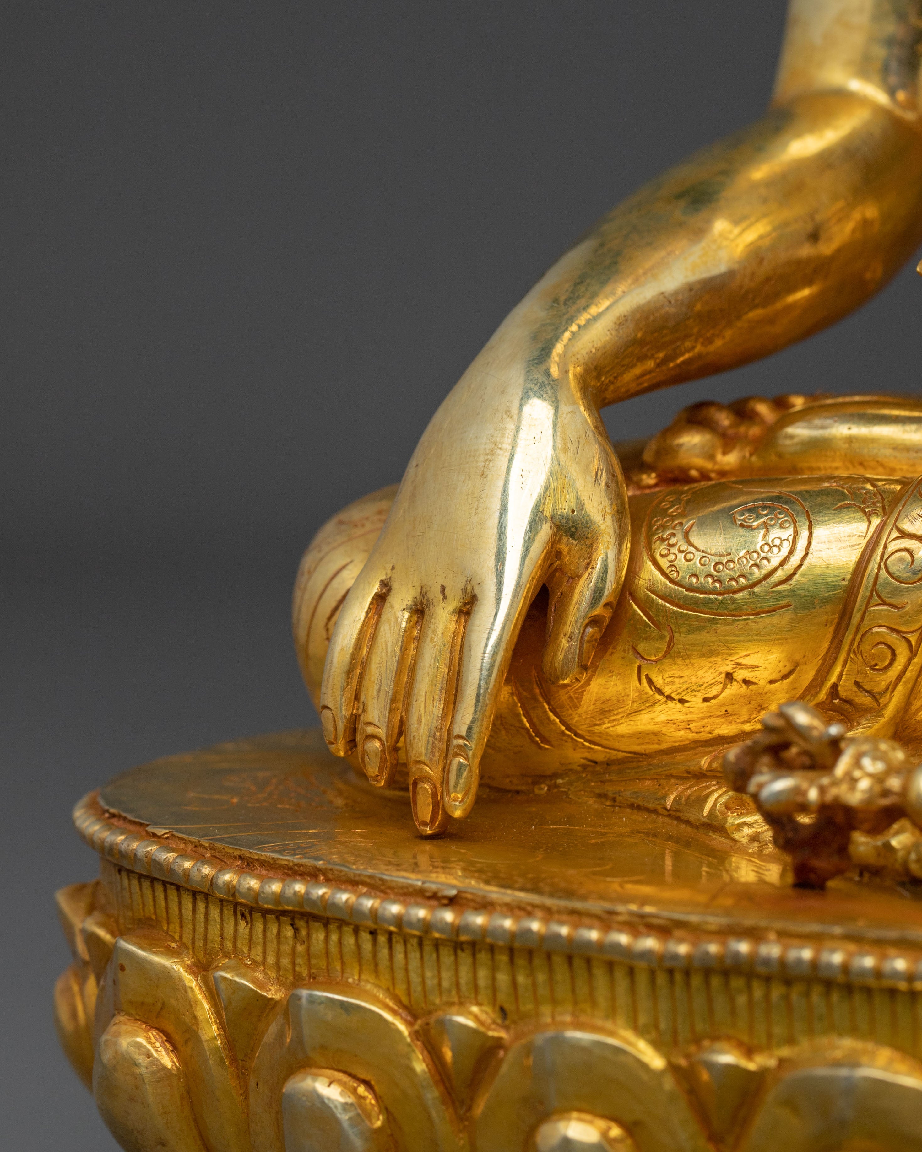Jigten Sumgon Buddhist Statue | Tibetan Sacred Sculpture