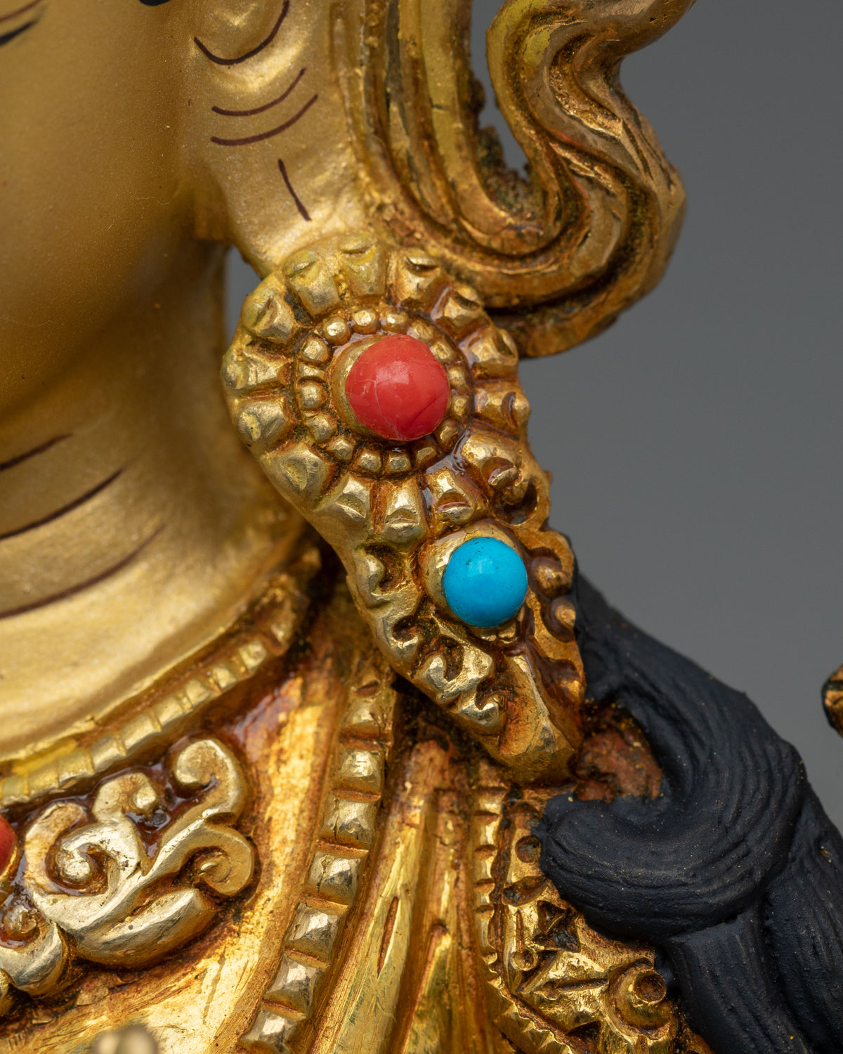 Green Tara Statue | Tibetan Buddhist Goddess Sculpture