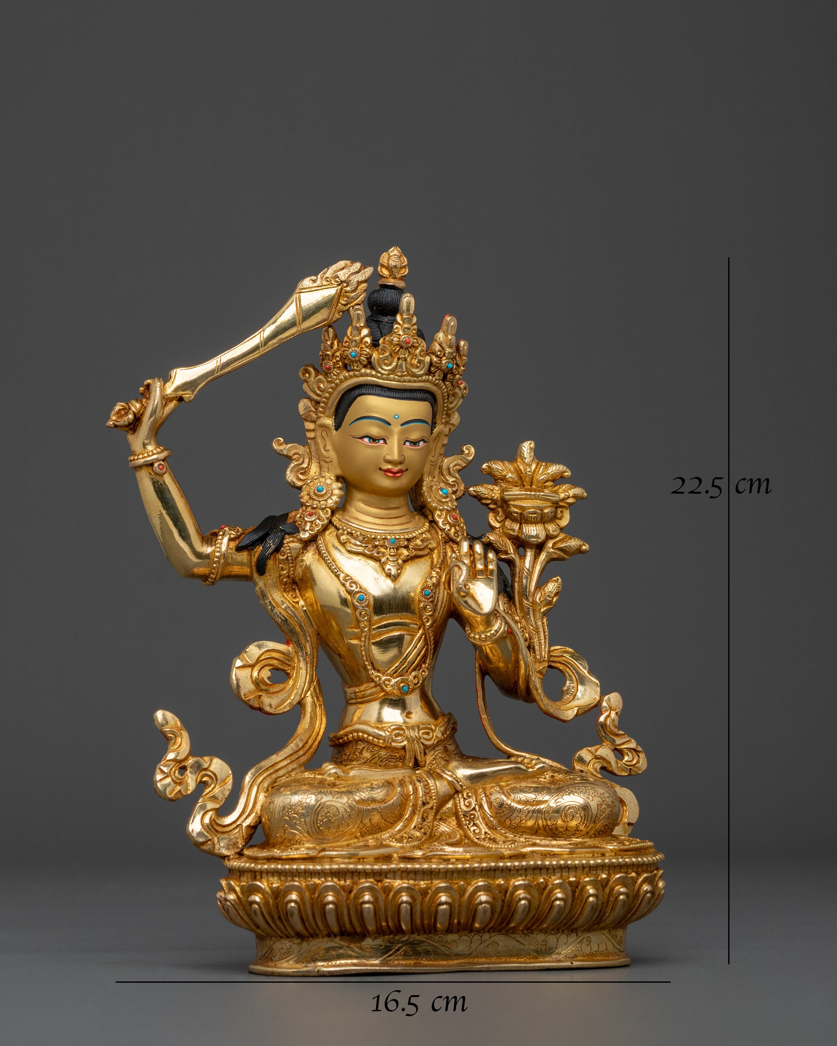Himalayan Manjushri Statue | Symbol of Wisdom