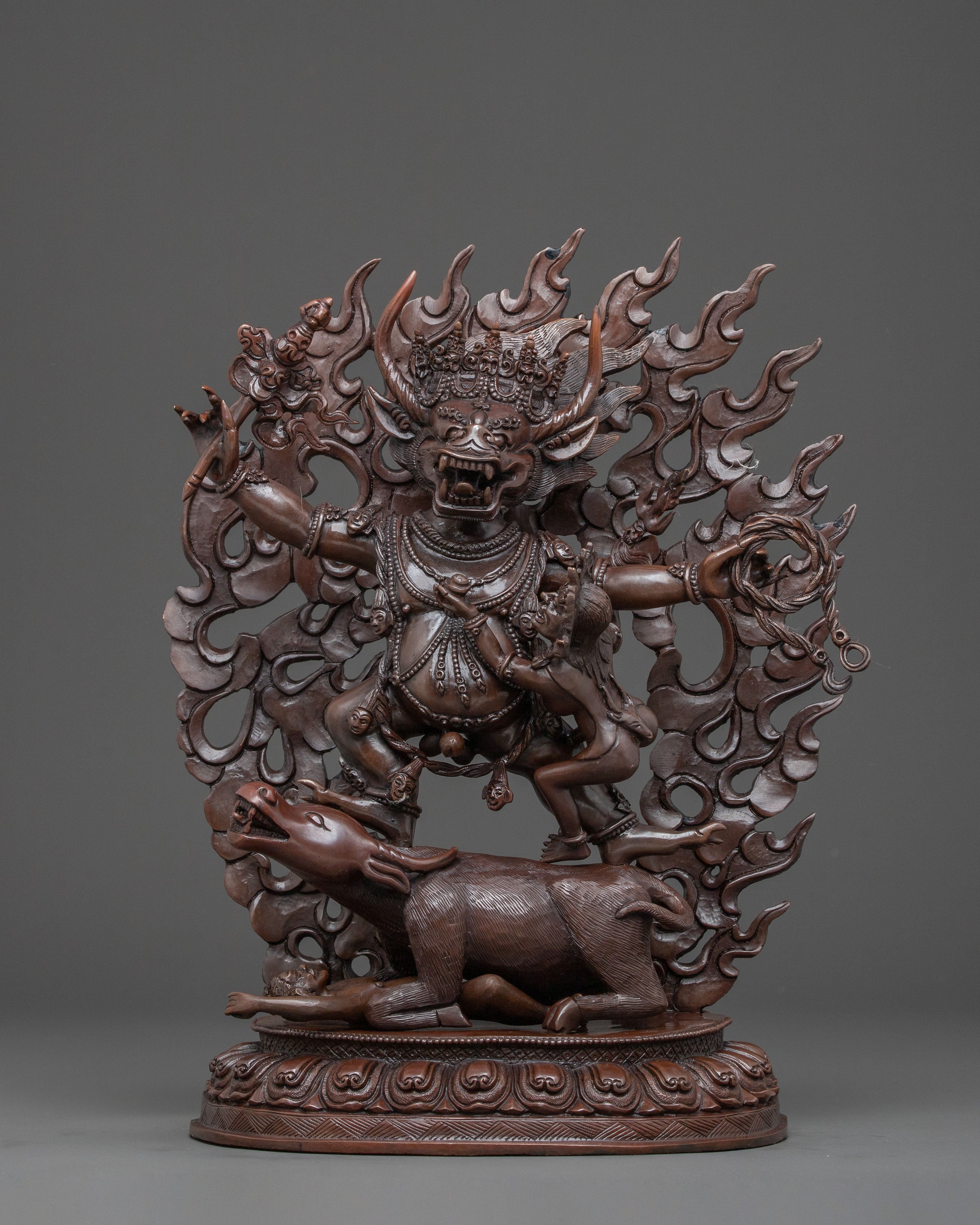 Yama Dharmaraja Statue