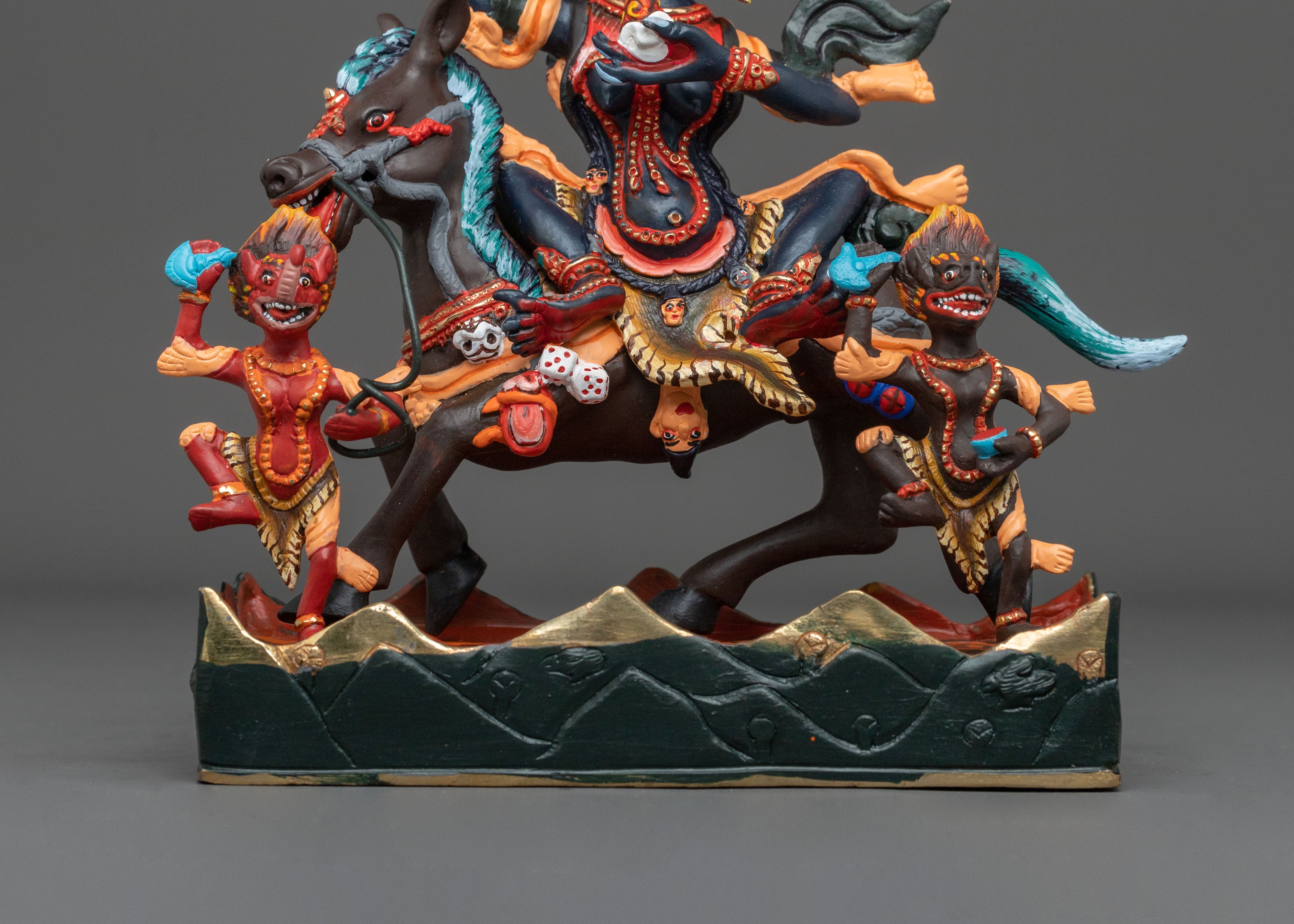 Palden Lhamo Figurine | Sacred Buddhist Figurine
