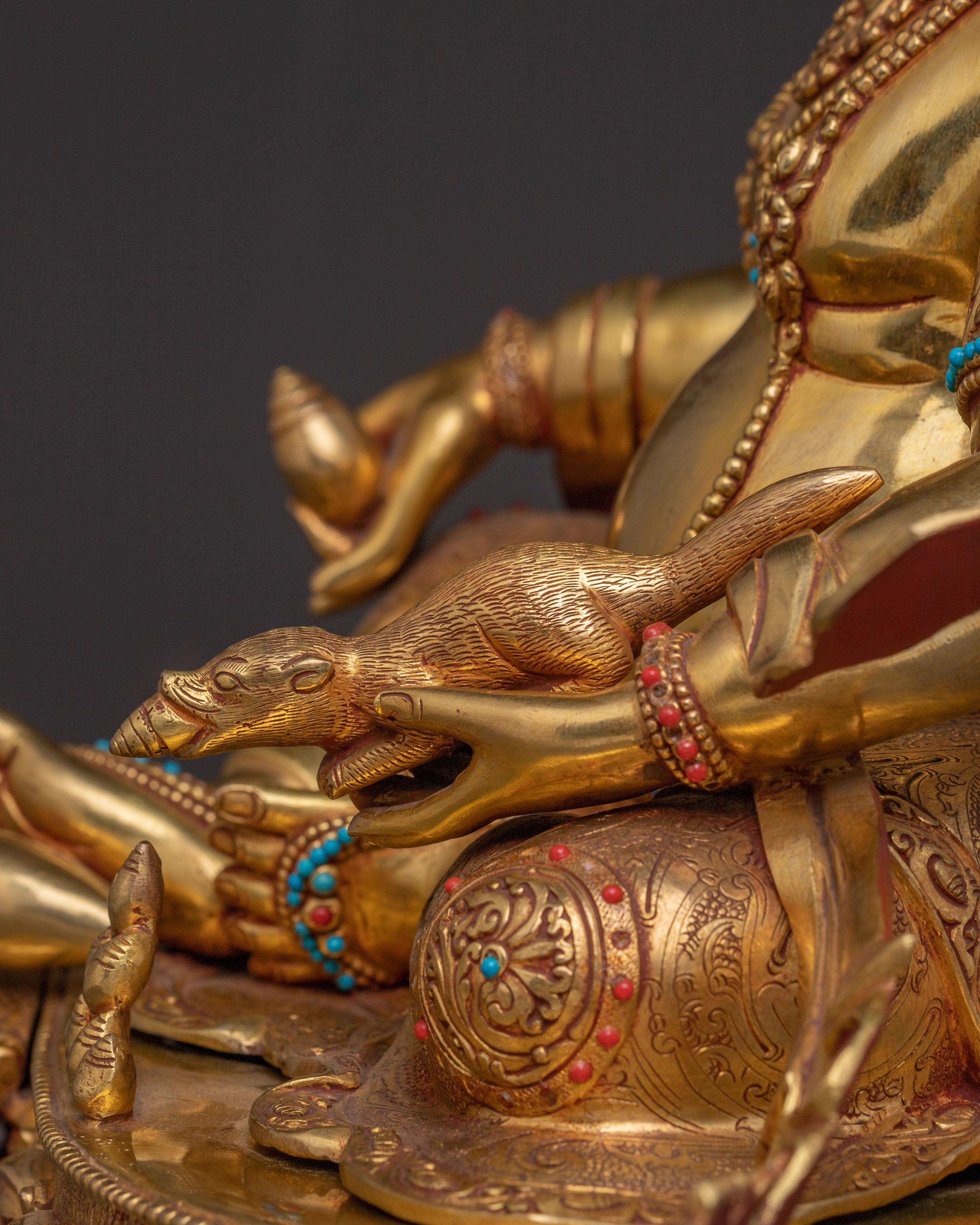 Dzambhala Guardian Statue | Tibetan Wealth Deity