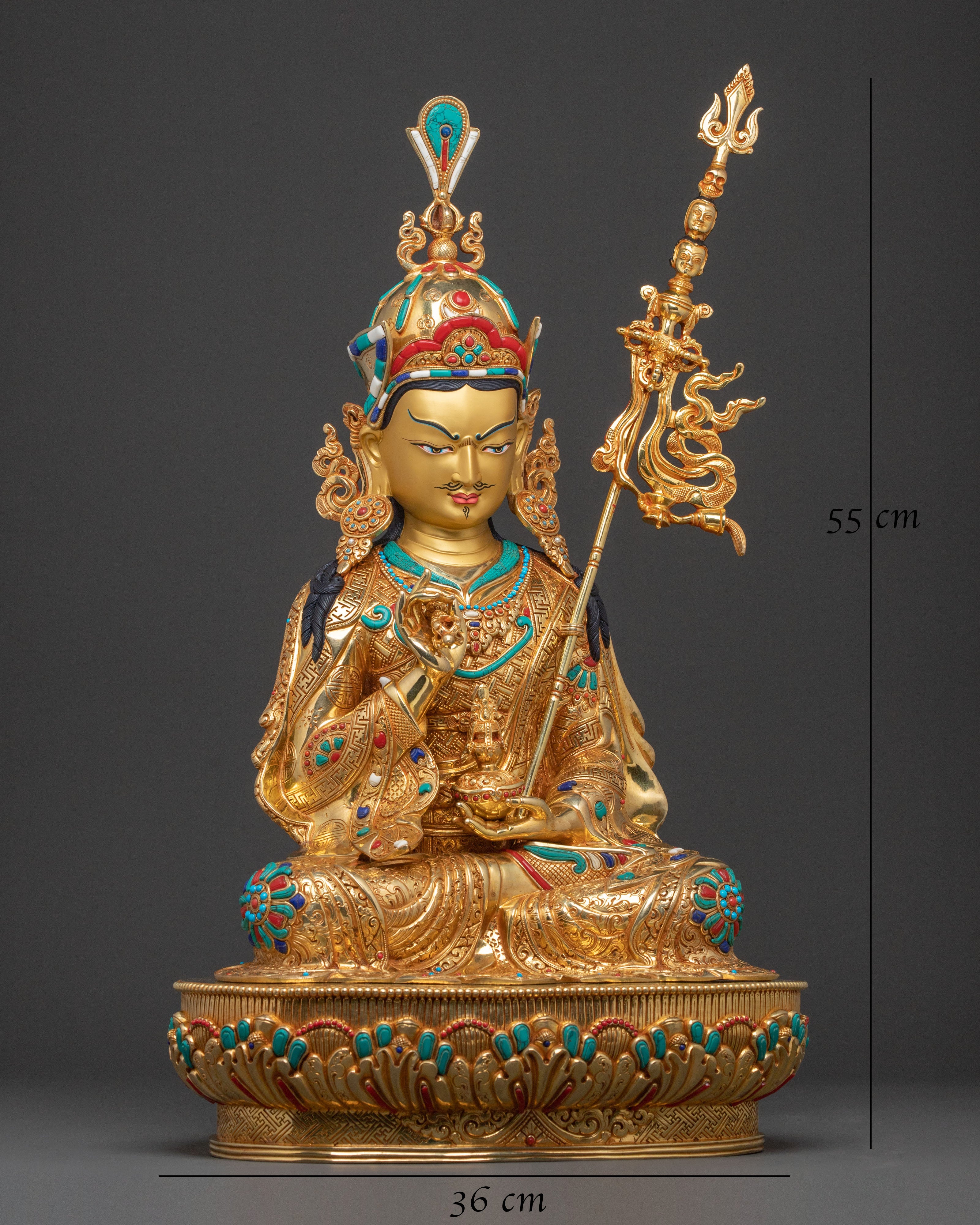Guru Tsoyke Dorje Statue: Buddhist Decor