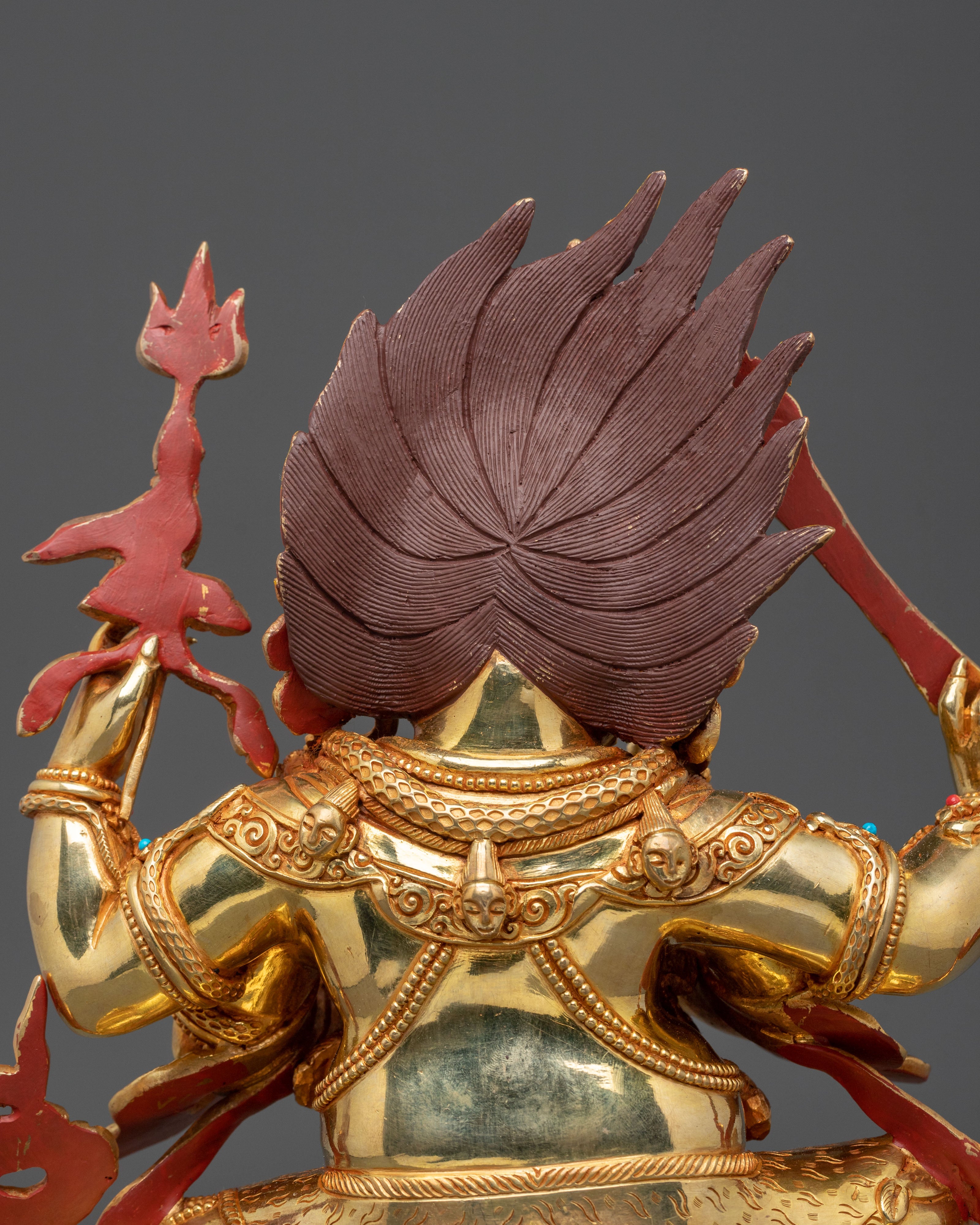Chaturbhuja Mahakala Statue | Tibetan Buddhist Protector
