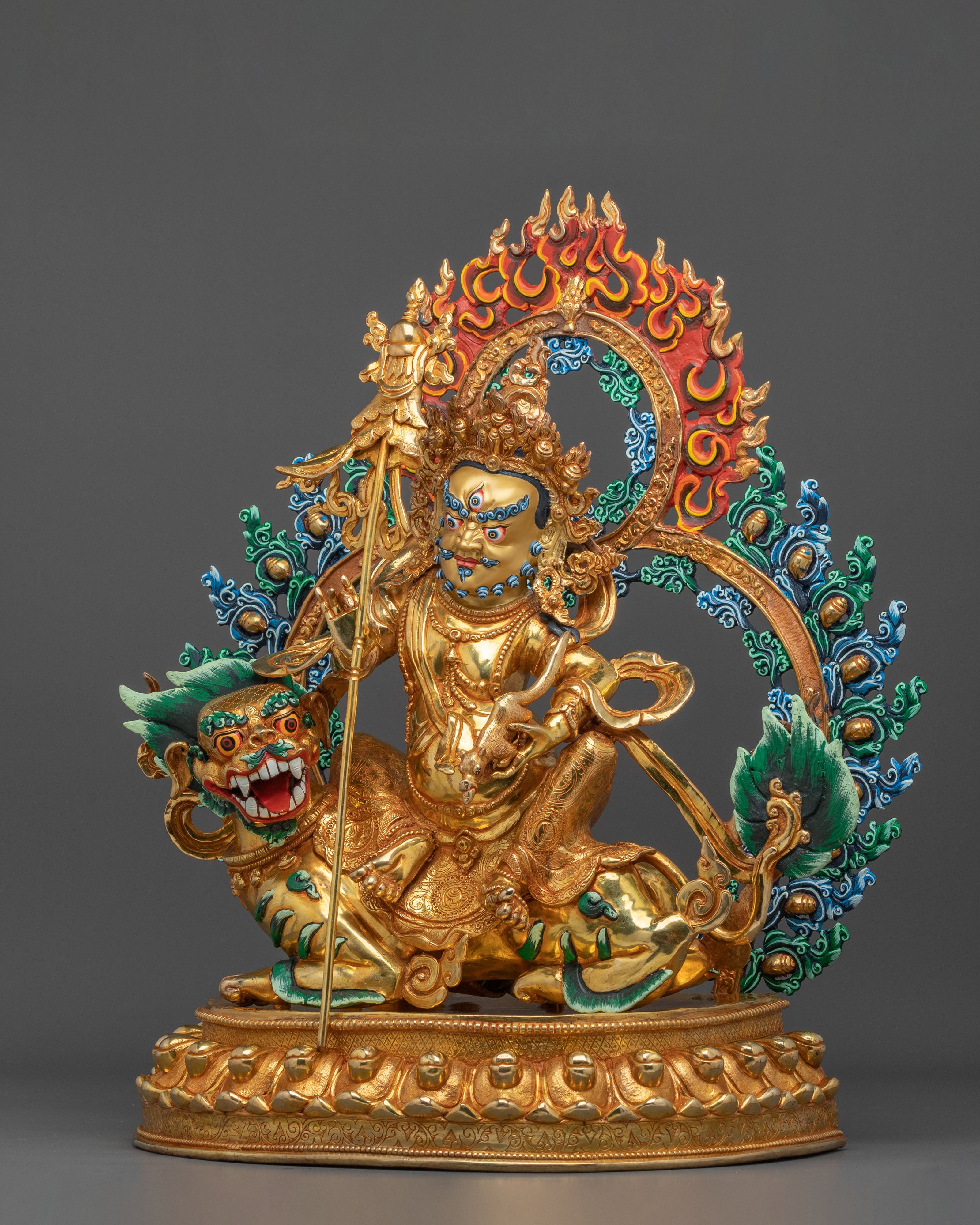 Namtoshe Northern Heavenly King Sculpture | Symbol of Prosperity and Protection