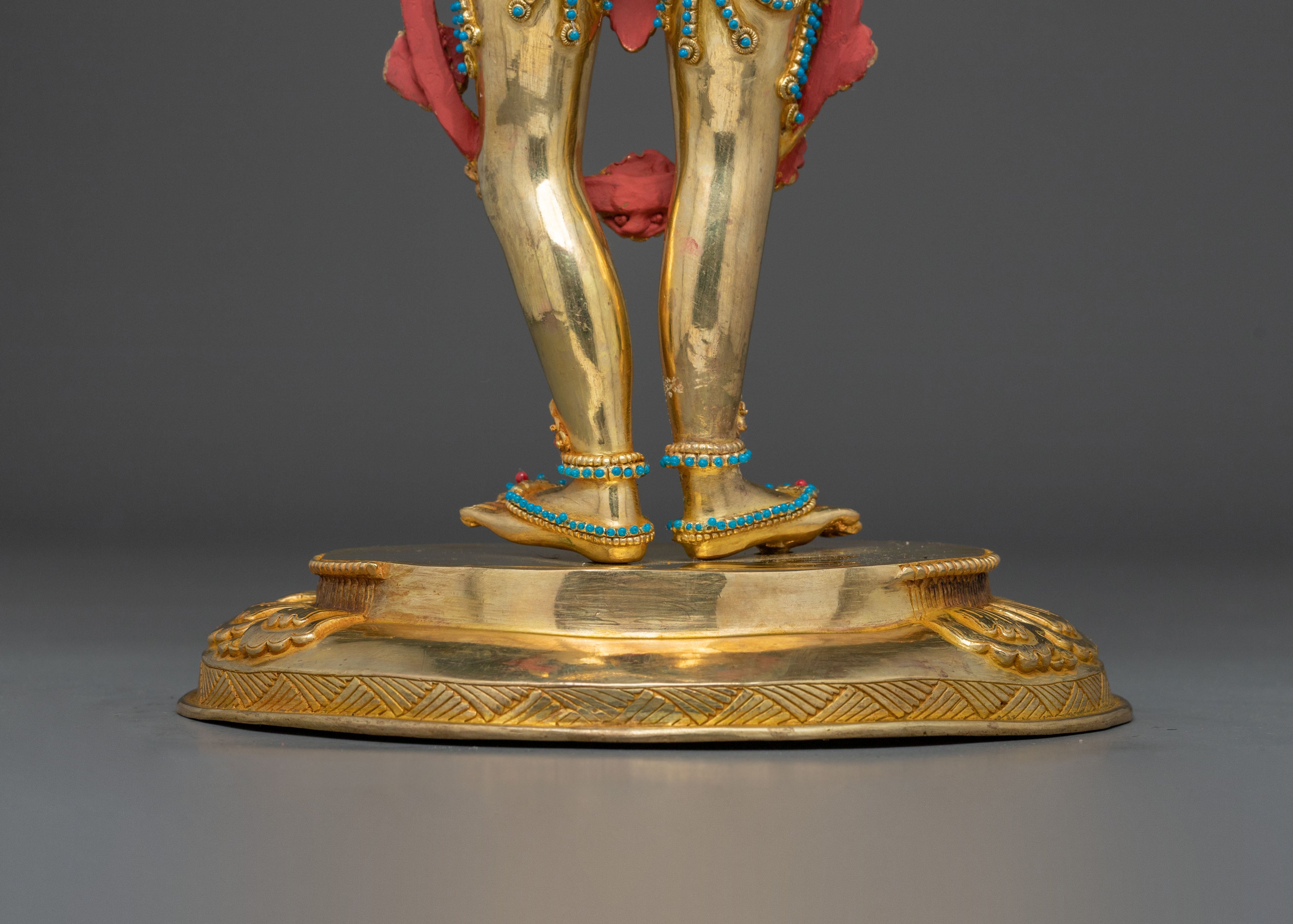Tibetan Dakini Machig Labdron Statue | Tibetan Yogini of Wisdom & Liberation