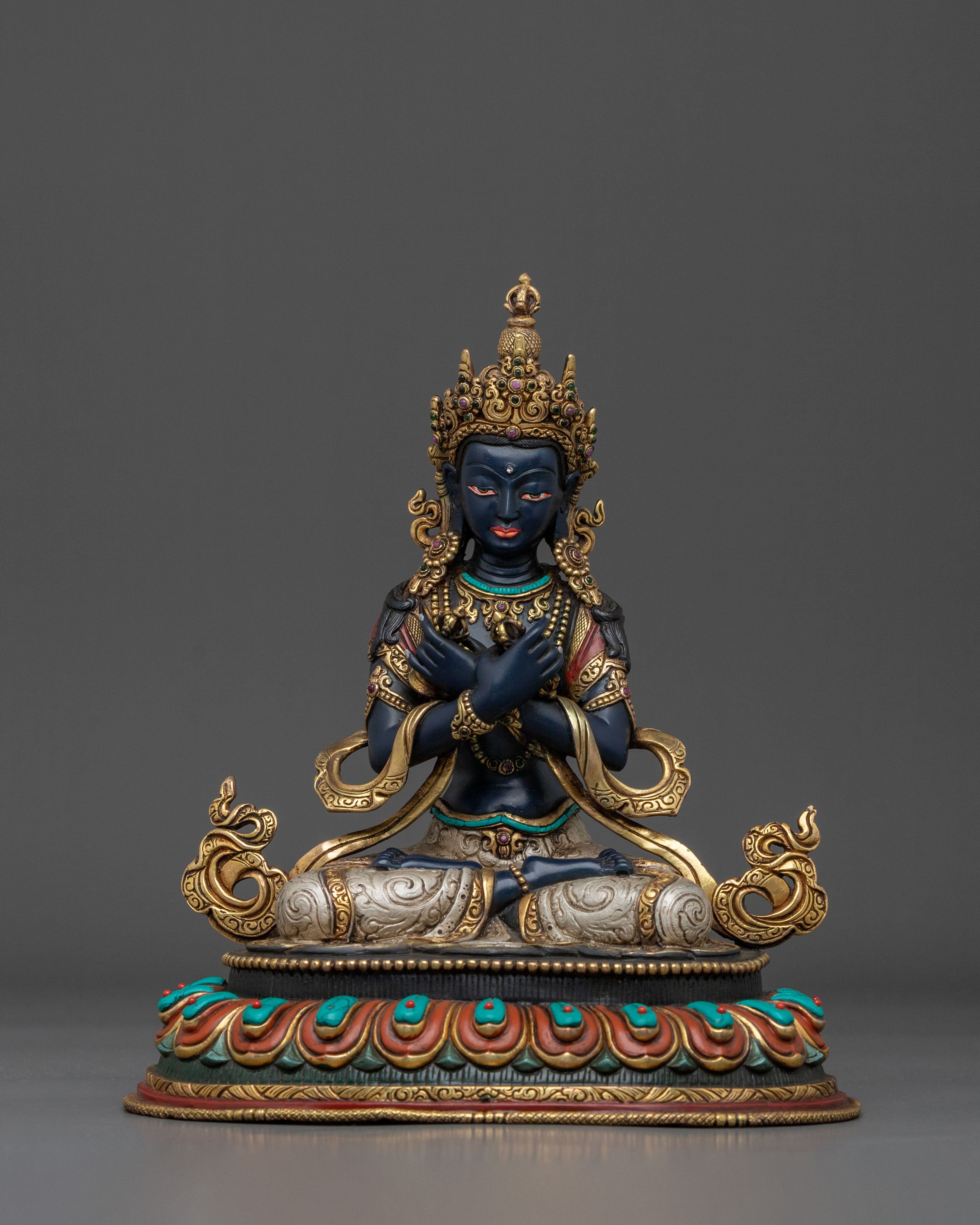 Handmade Vajradhara Buddhist Statue: Primordial Buddha
