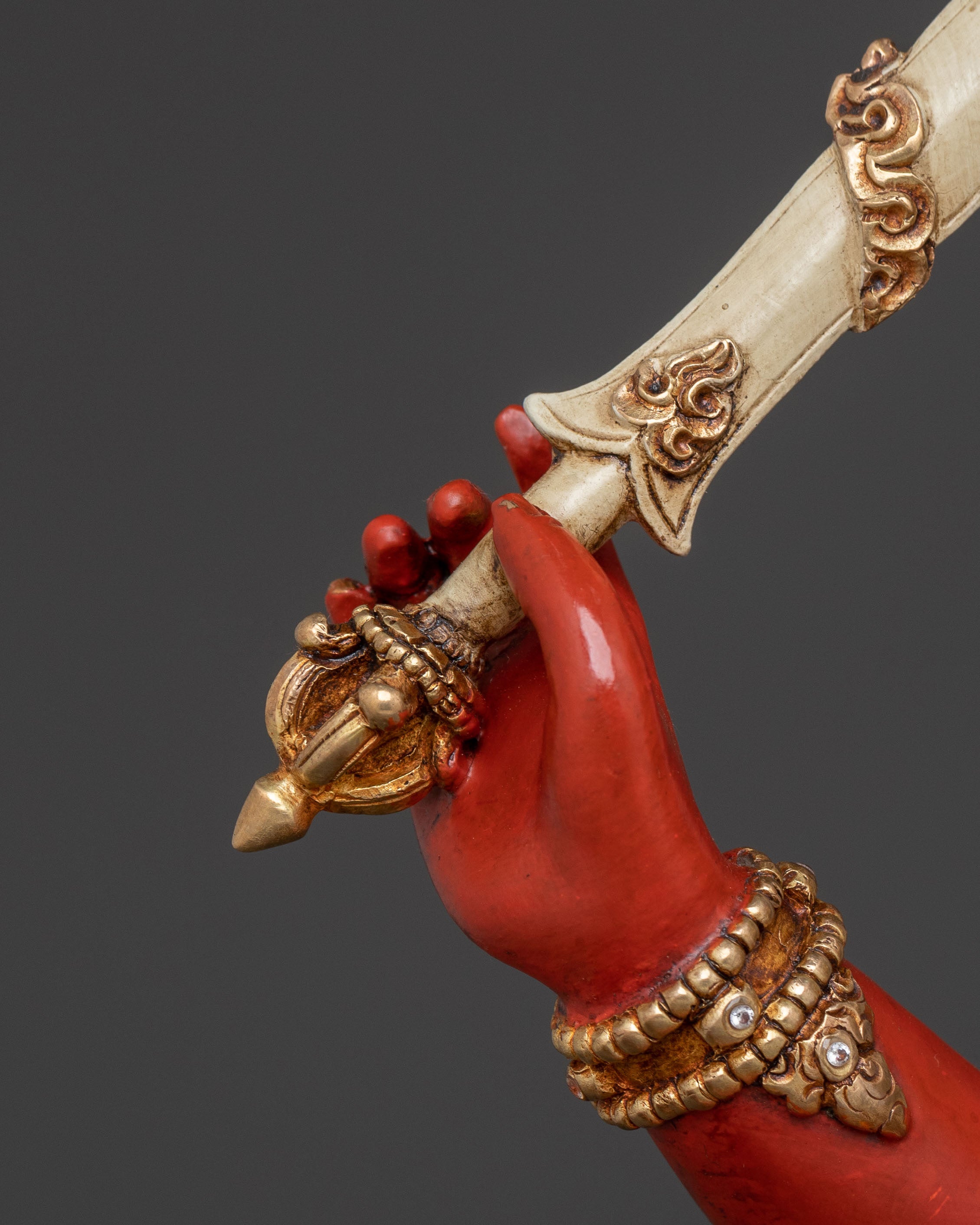 Unique Depiction of Maha Manjushri | Wisdom Bodhisattva