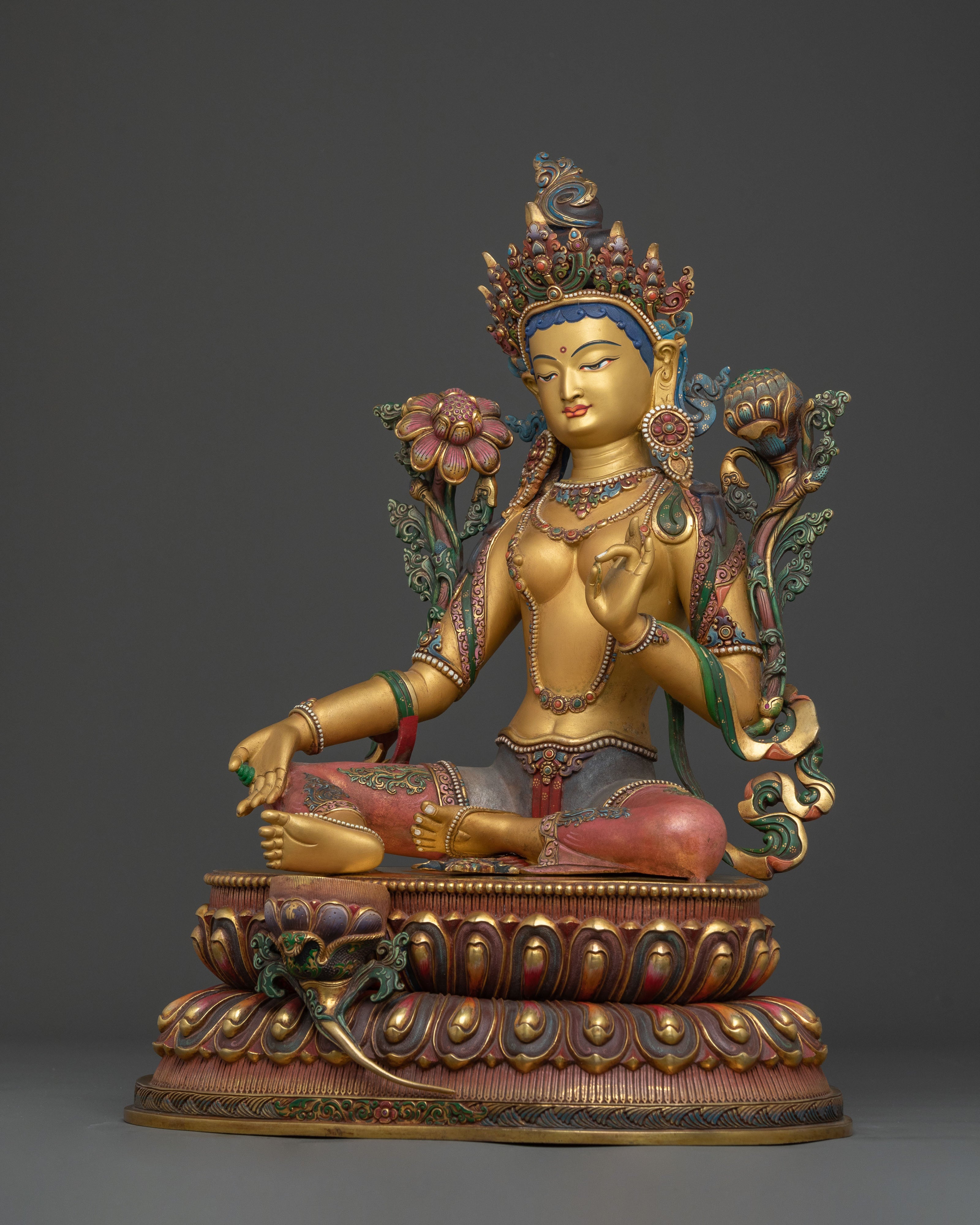 Green Tara Compassionate Mother Statue