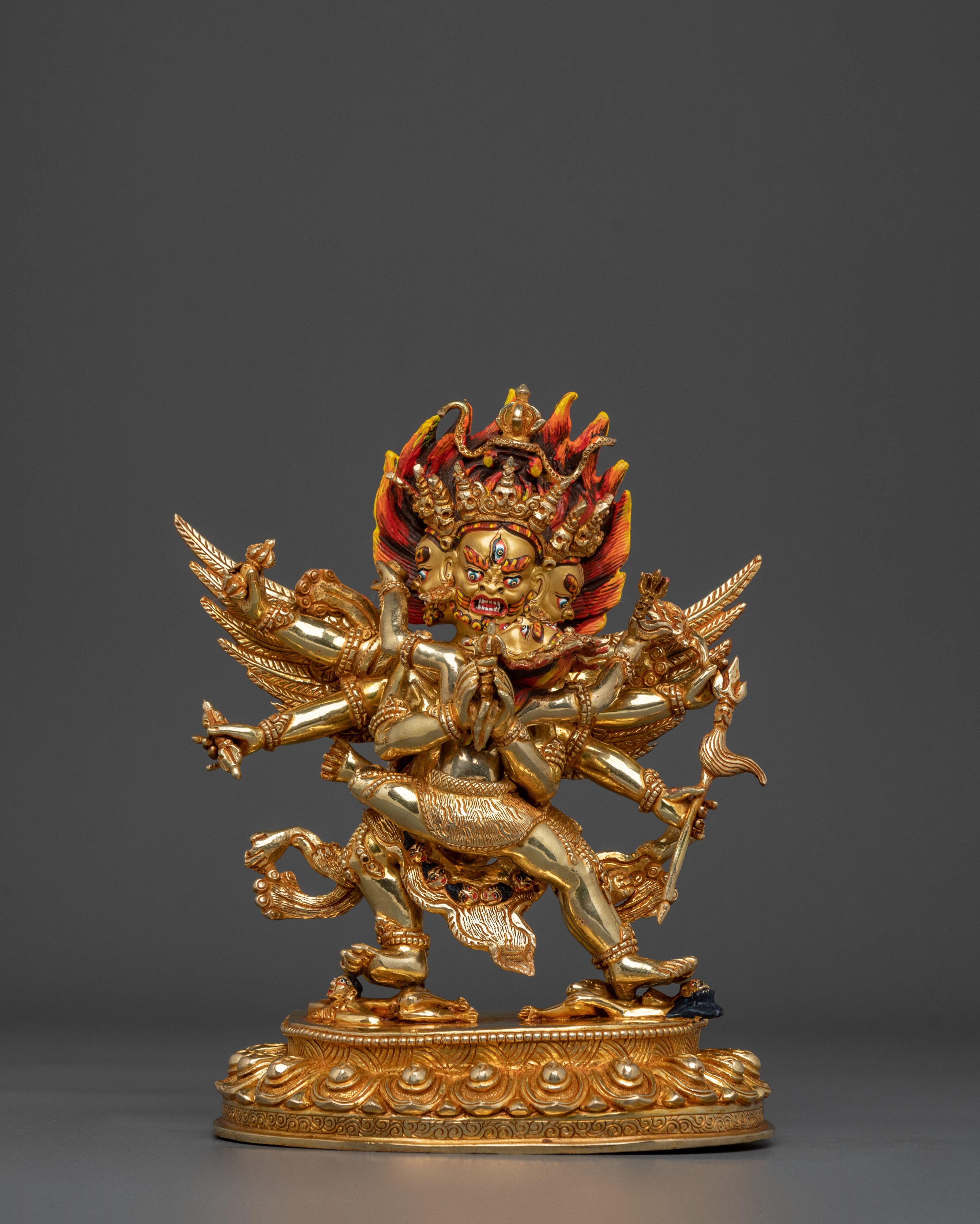 Vajrakilaya Vajra Dagger Deity Statue