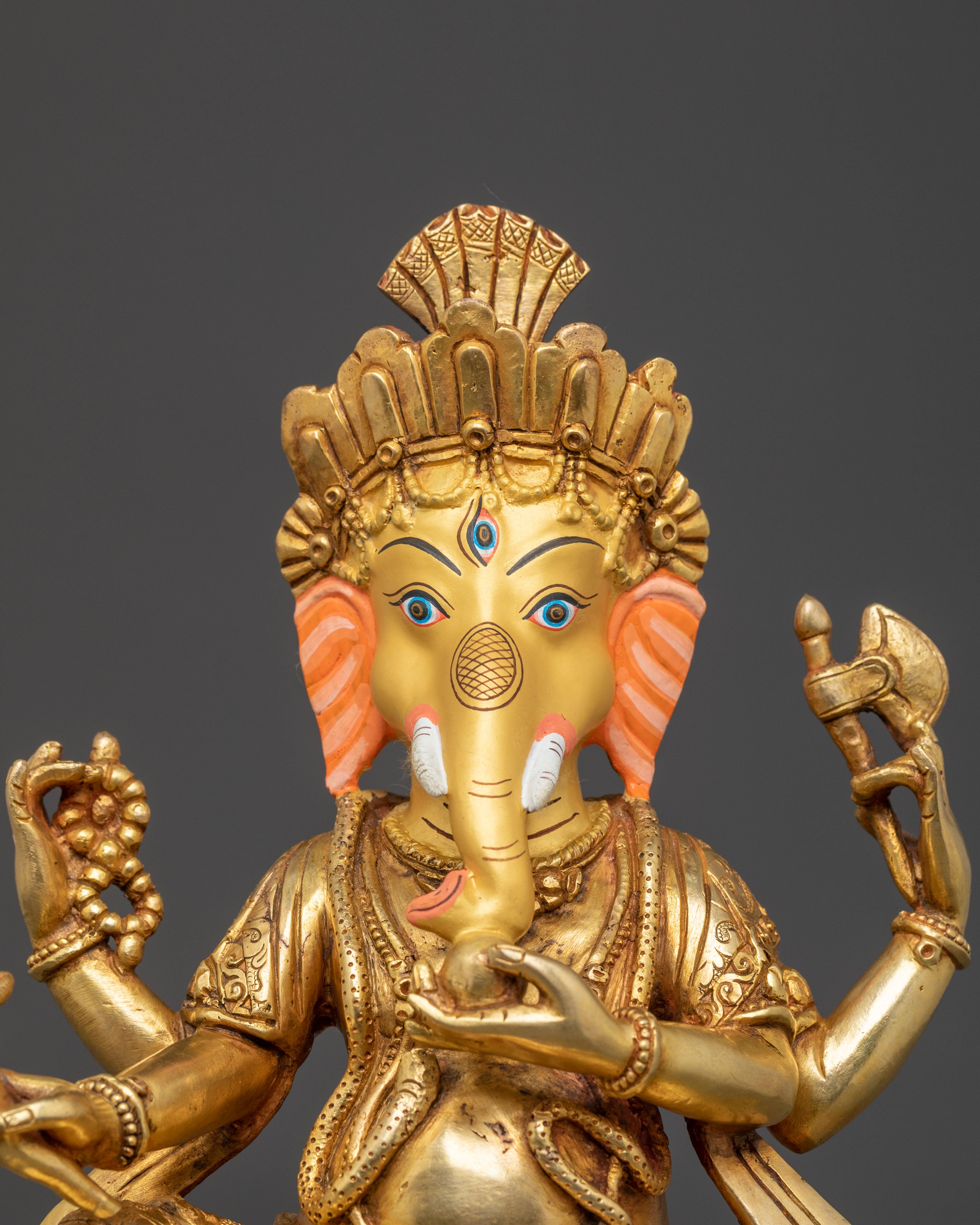 God Ganesh Blessing Statue: God of Wisdom & Knowledge