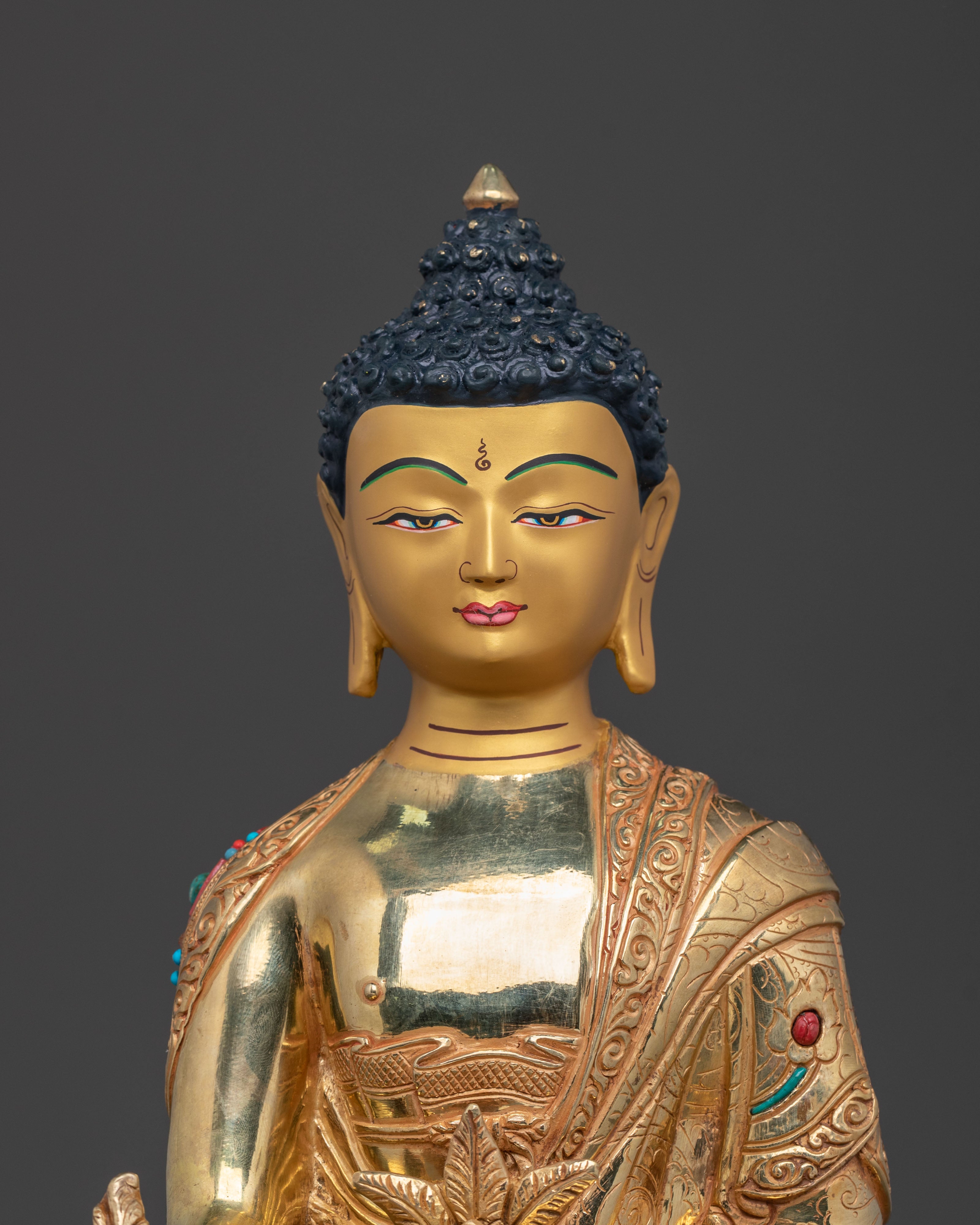 Bhaiṣajyaguru Traditional Statue: Spiritual Healer