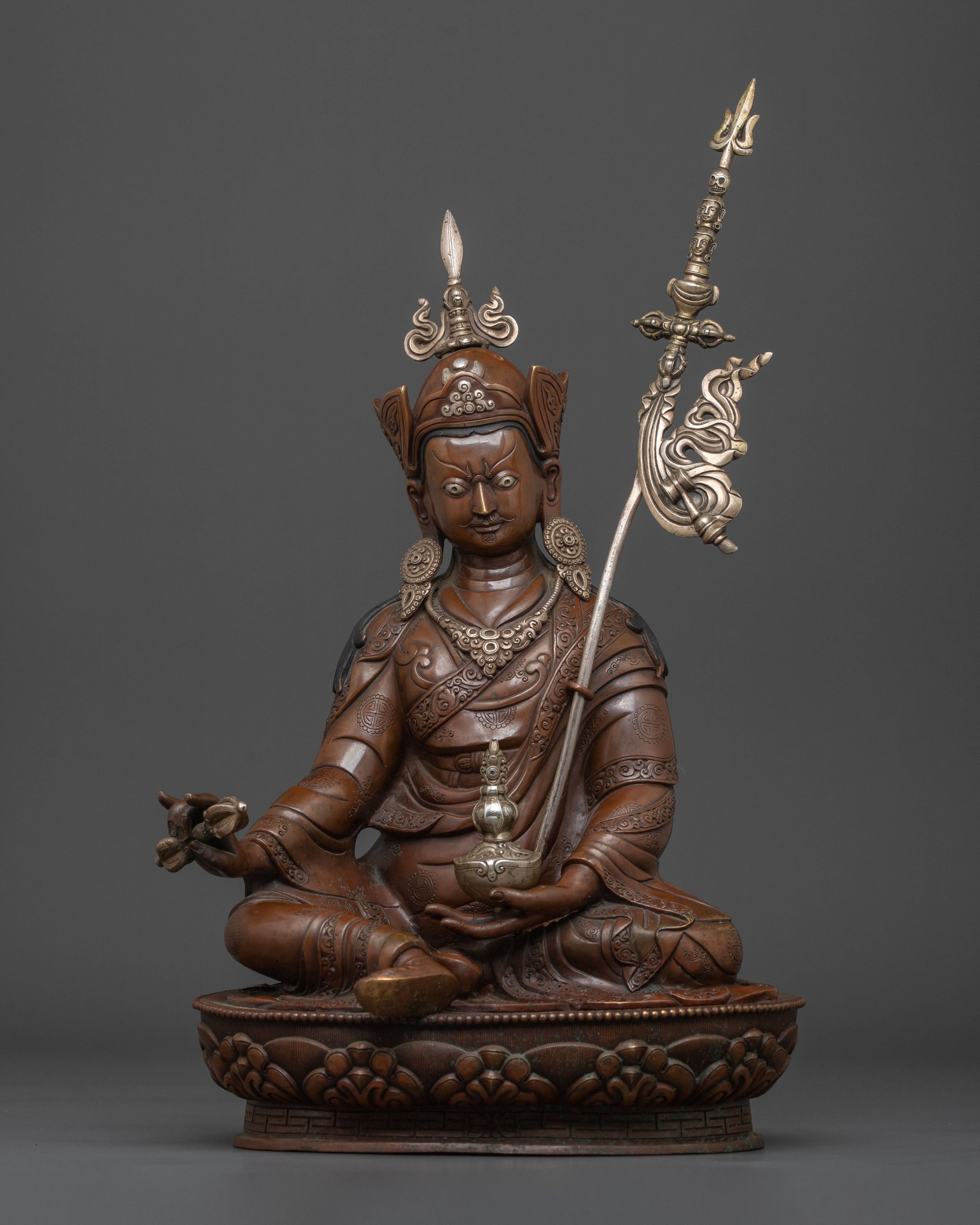 Guru Padmasambhava Sacred Statue | Home Decor