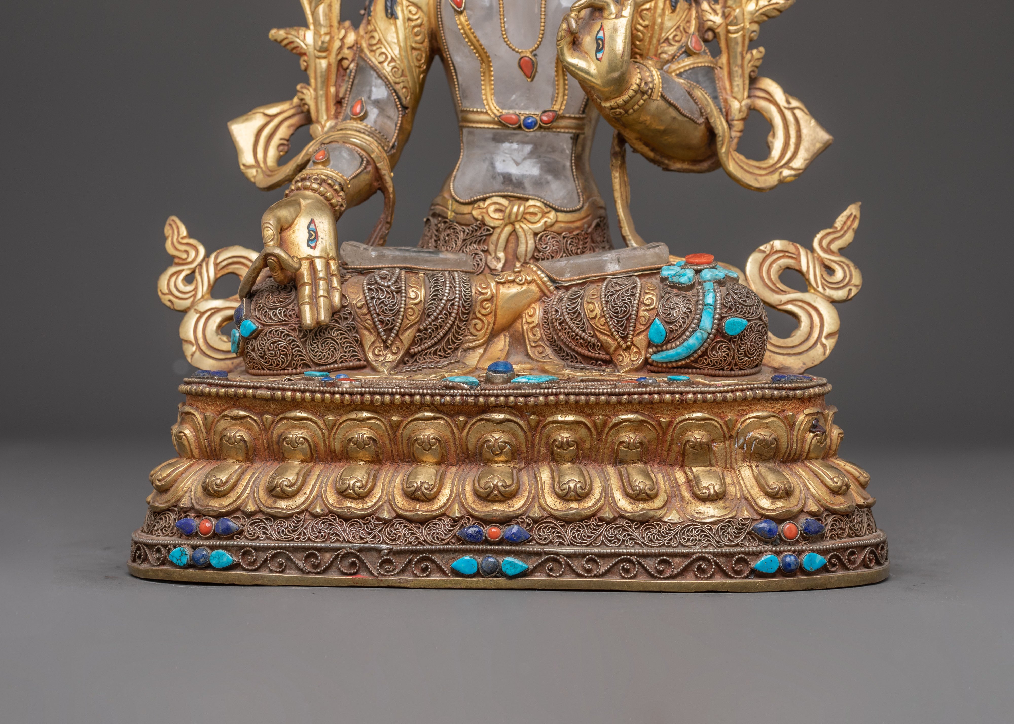 White Tara Statue: Buddhist Healing Goddess