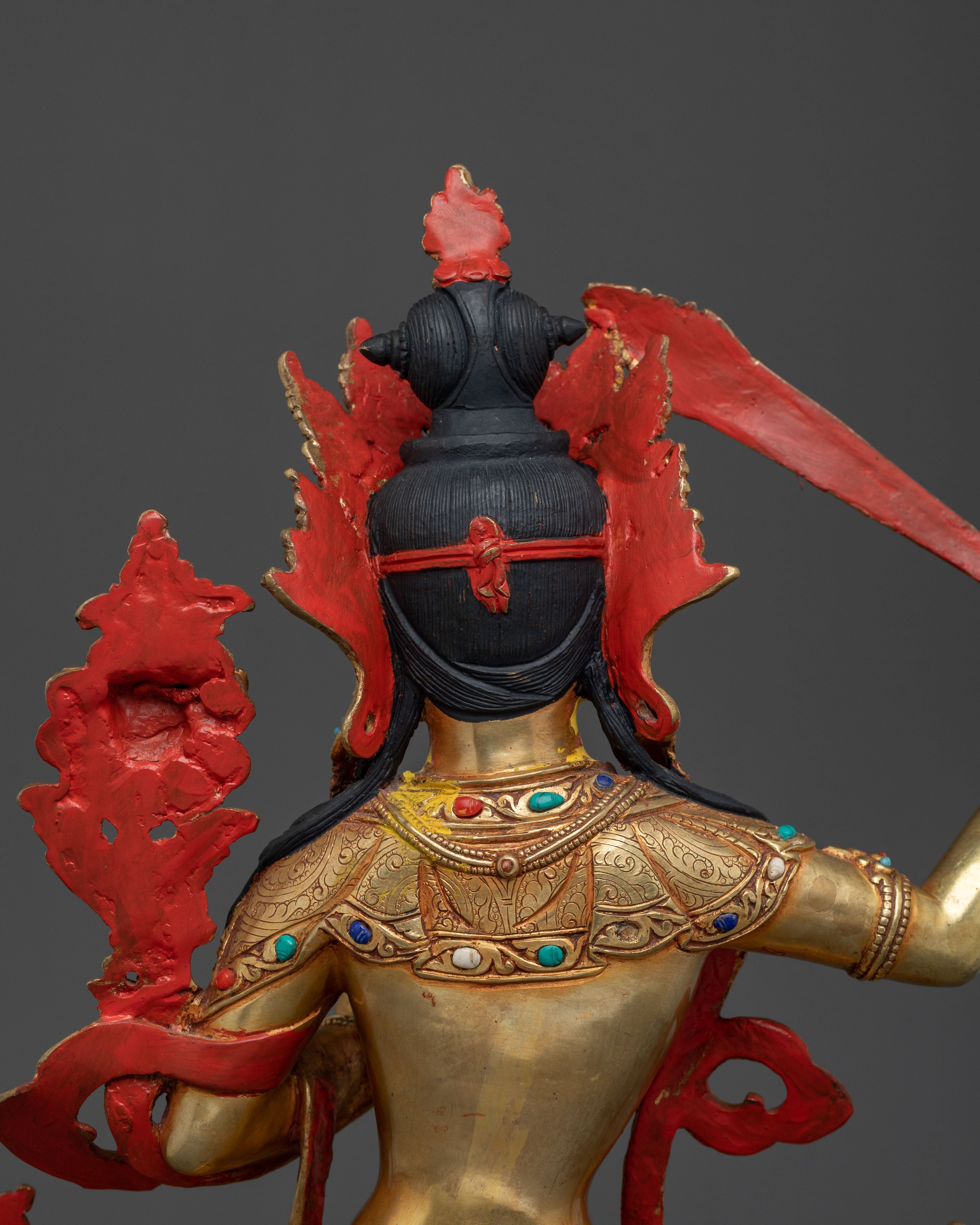 Manjushri Statue | Tibetan Wisdom Figurine