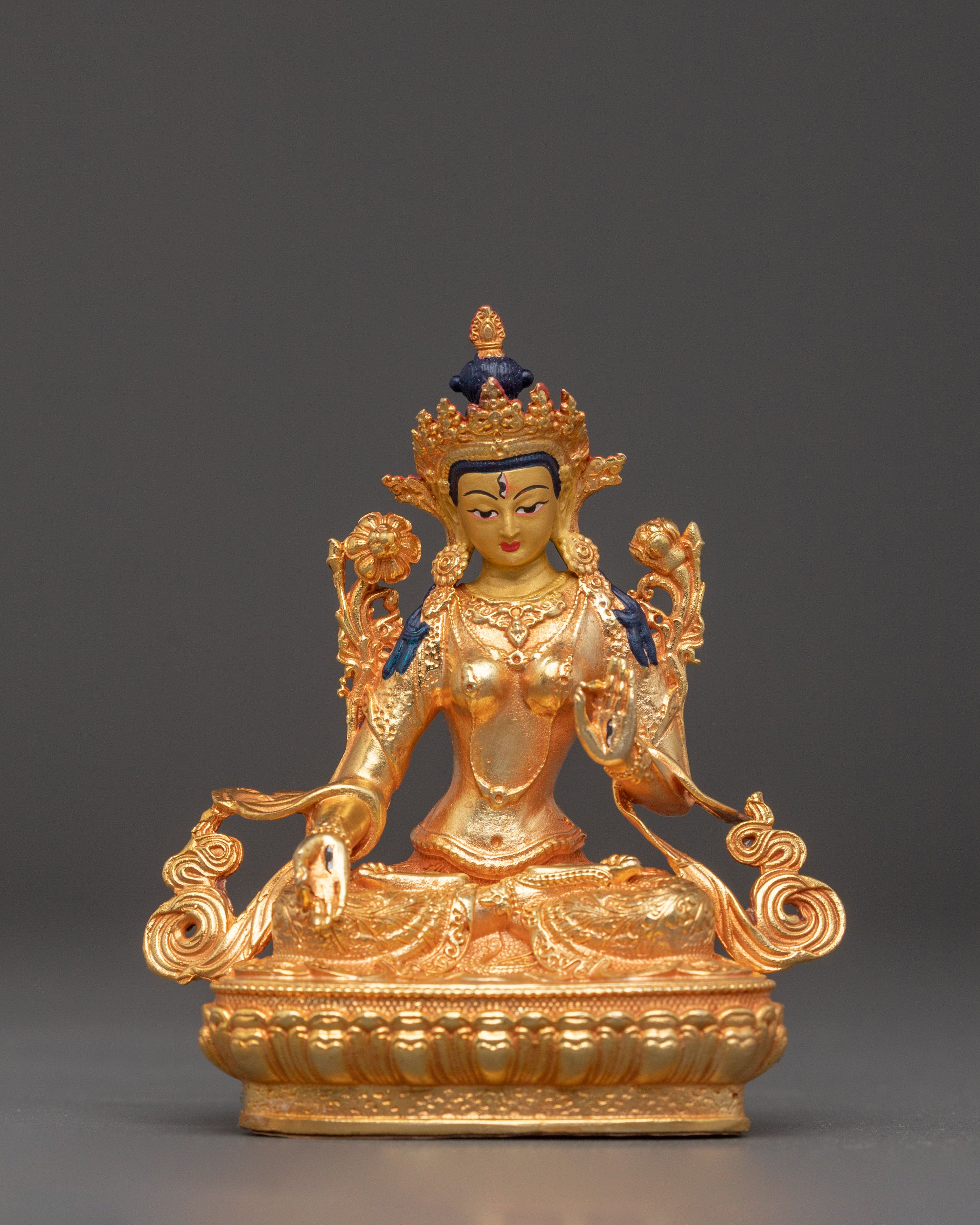 White Tara Traditional Rupa | Goddess of Longevity
