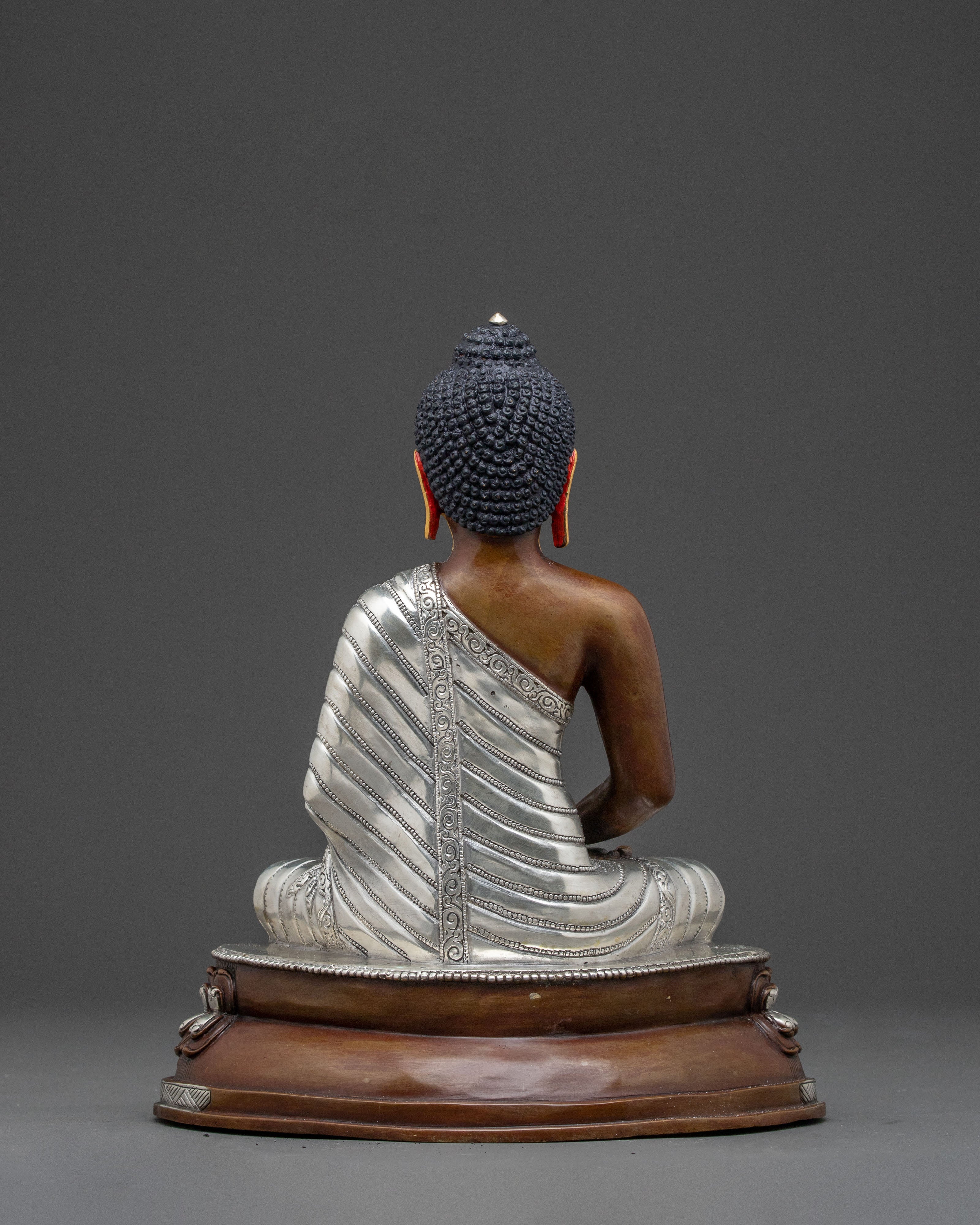 Pure Land Buddha Amitabha Copper Statue – Gilded Radiance