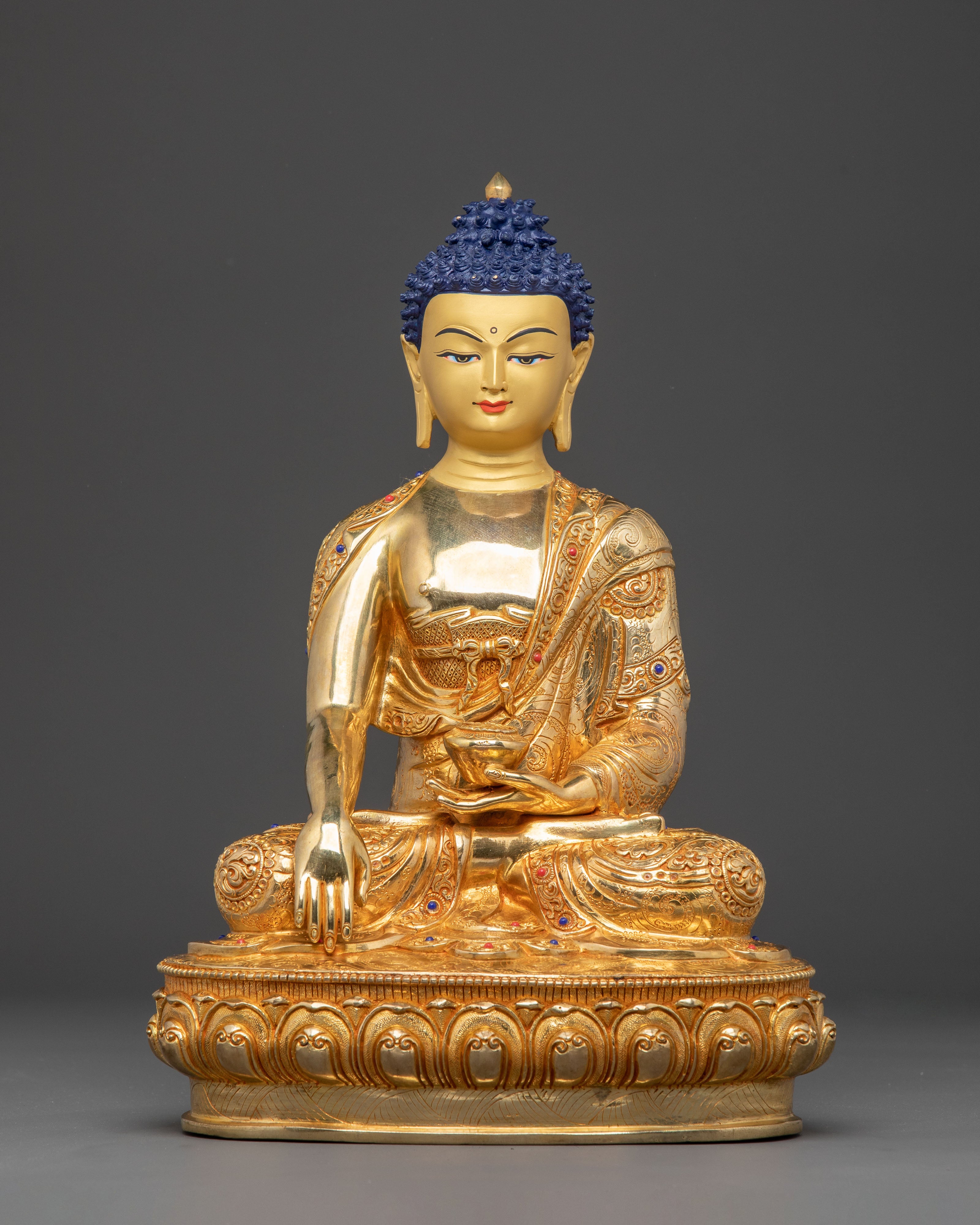 Handcrafted Shakyamuni Buddha Statue: Symbol of Power and Wisdom