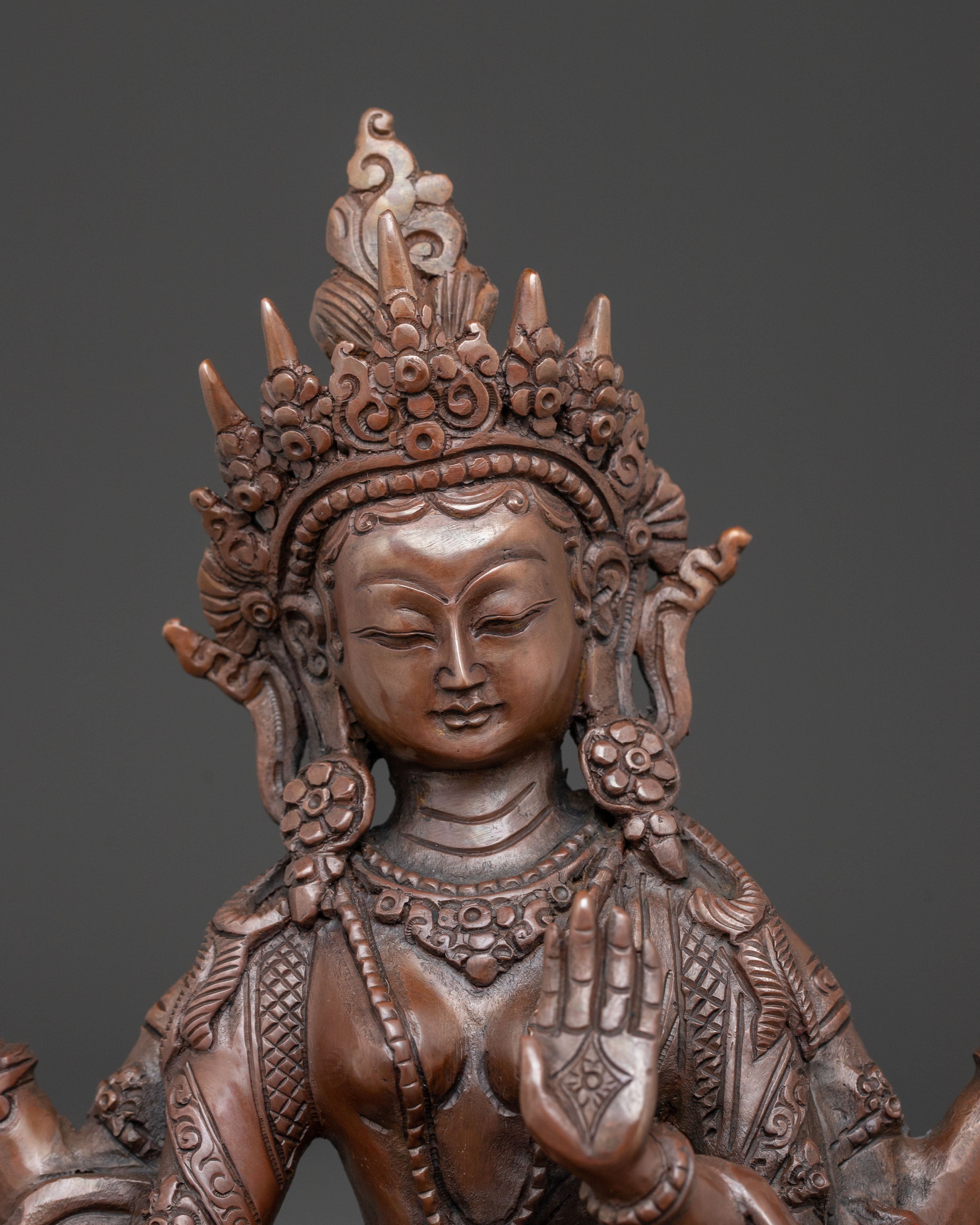 Handmade Laxmi Statue of Wealth | Goddess of Prosperity and Fortune