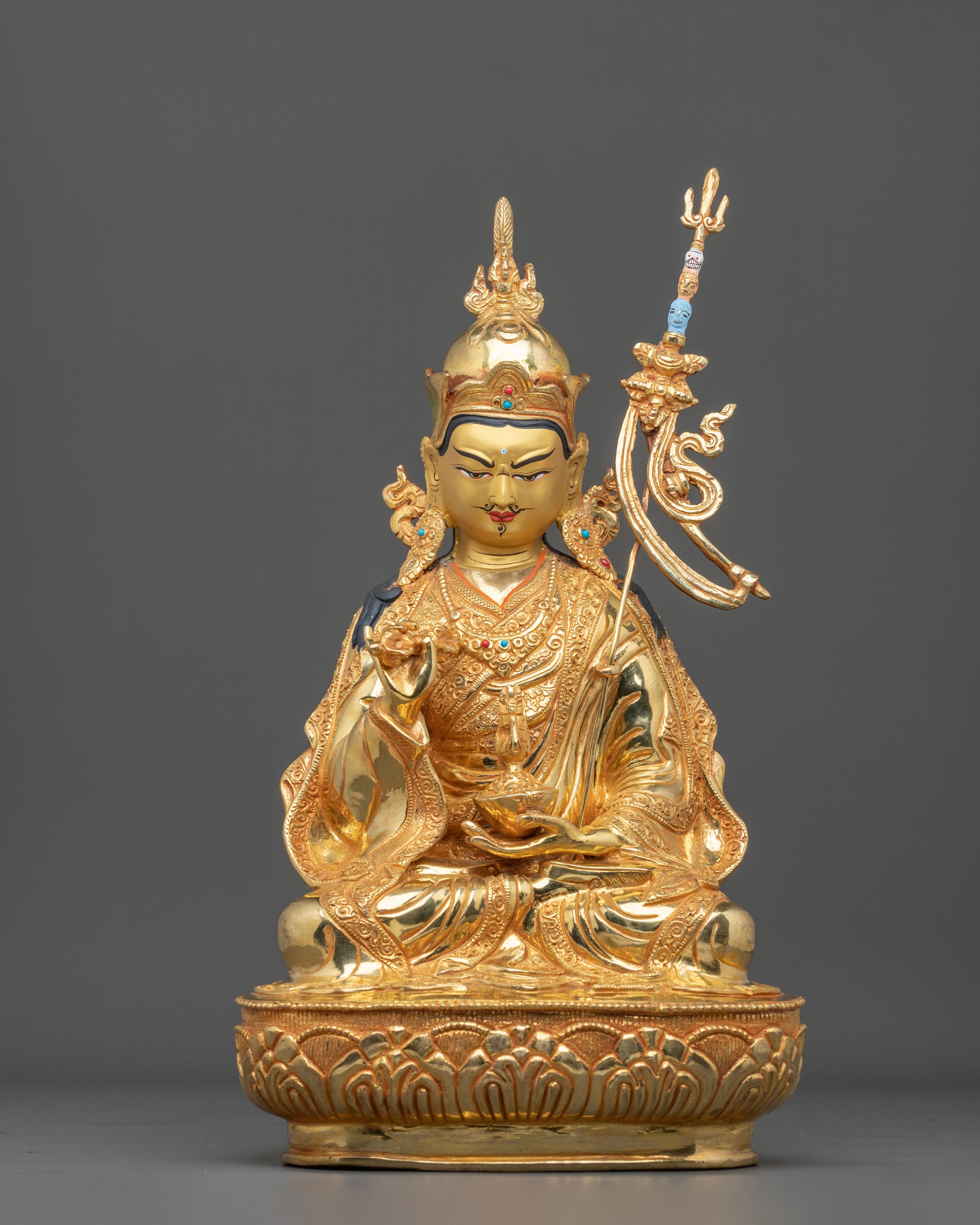 Tibetan Buddhist Master Guru Tsokye Dorje Statue
