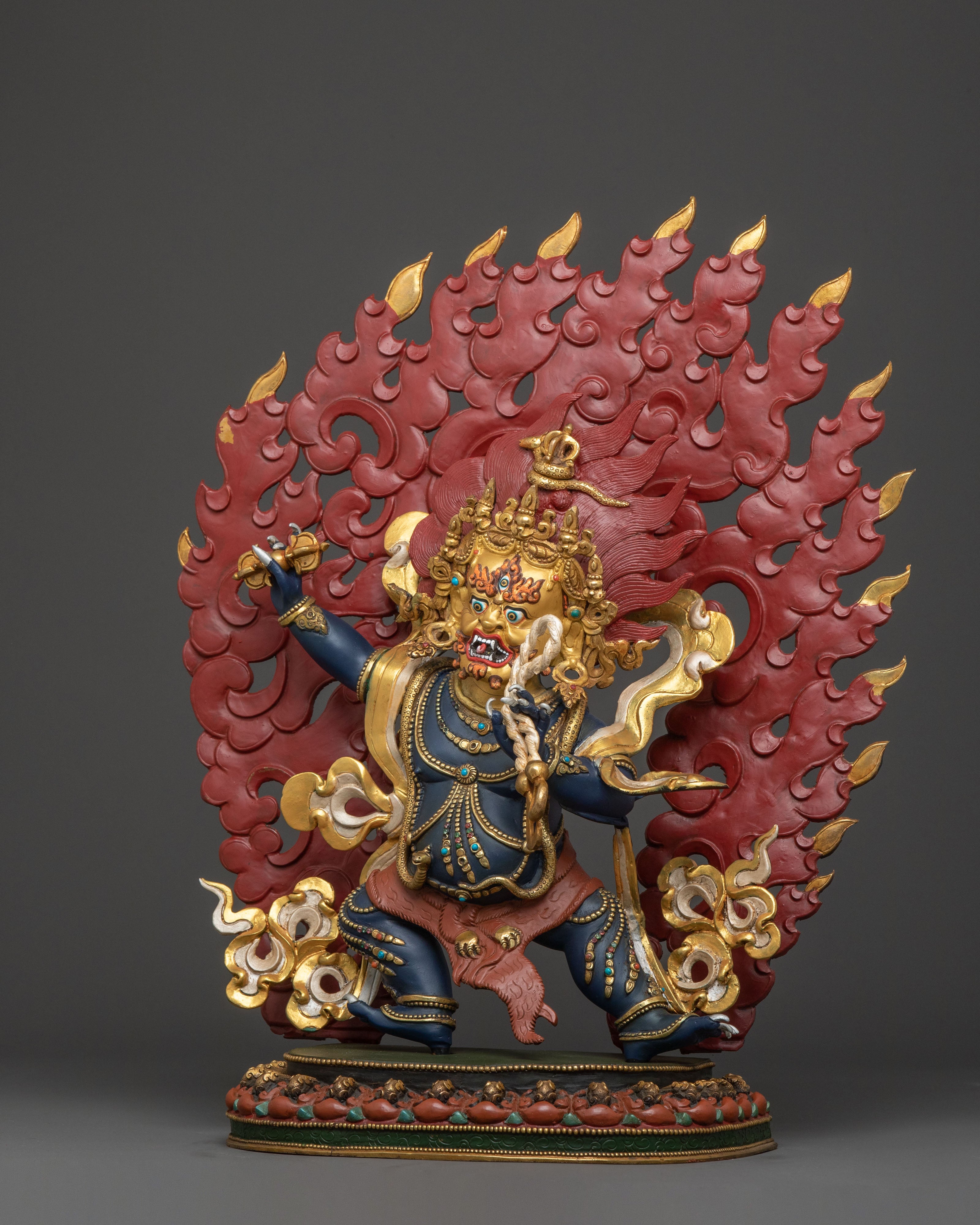 Vajrapani Spiritual Protector Statue Decor