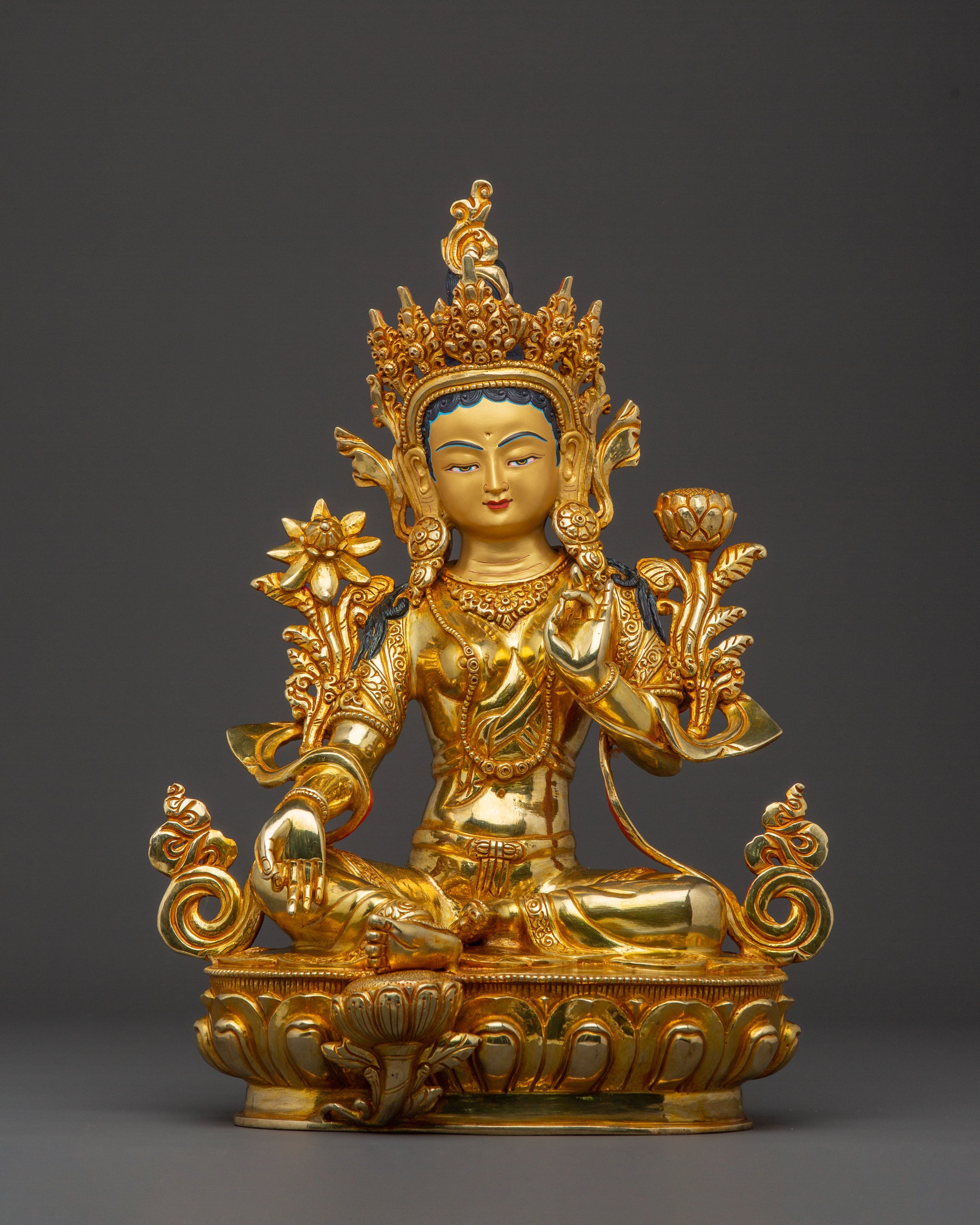 Green Tara Statue Mother of Compassion