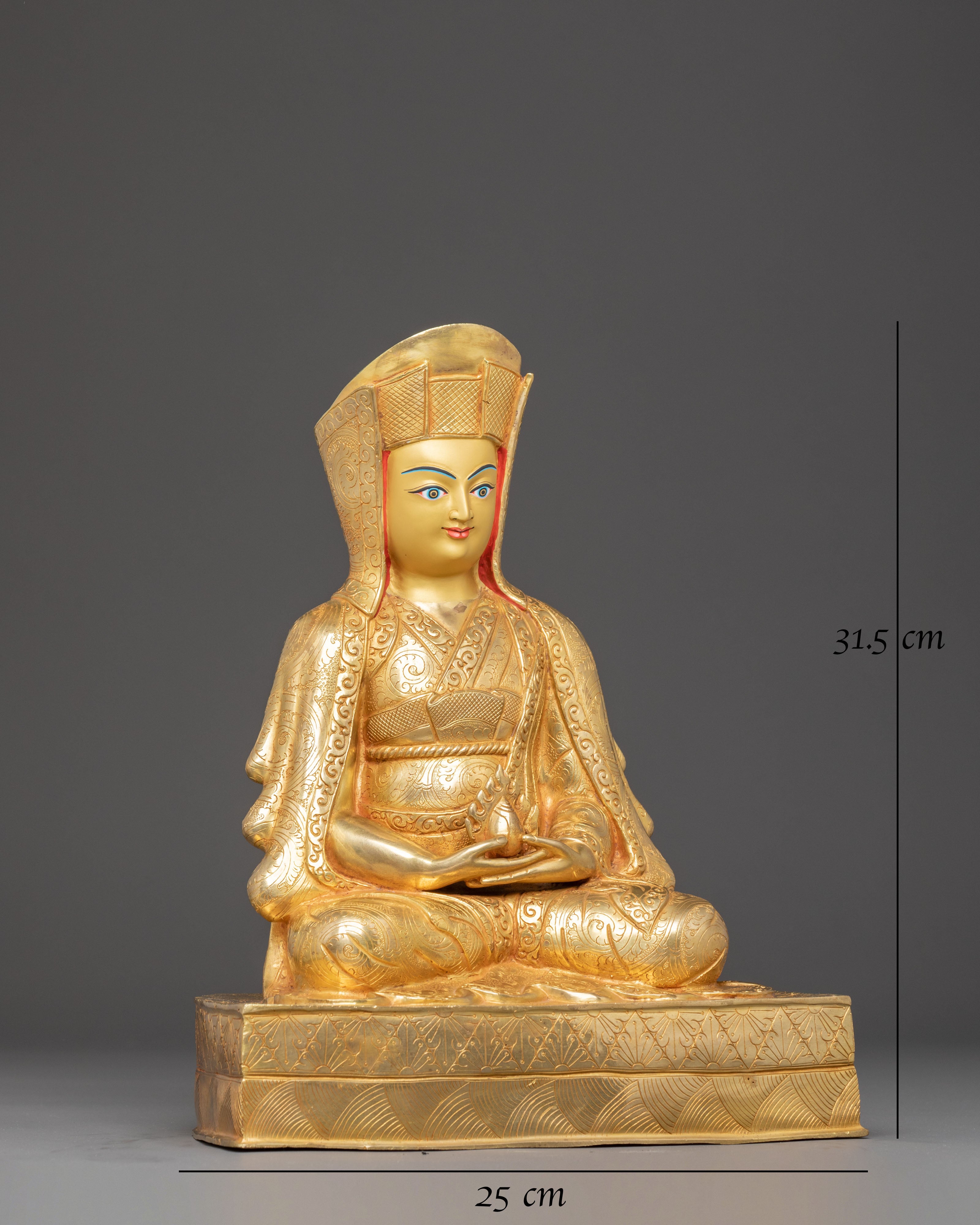 Gompopa Statue | Revered Kagyu Master