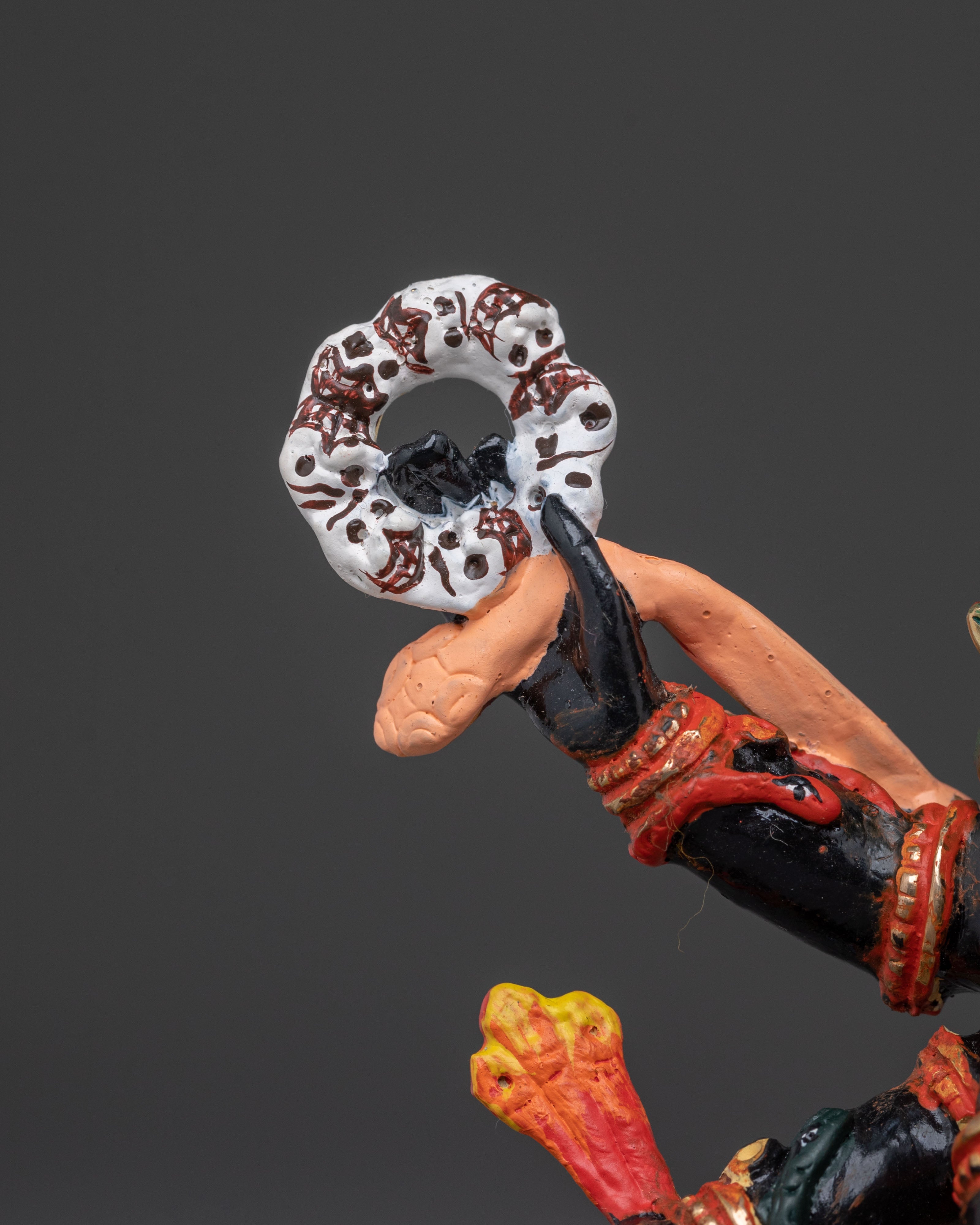 Sacred Statue of Six-Armed Mahakala: Fierce Protector