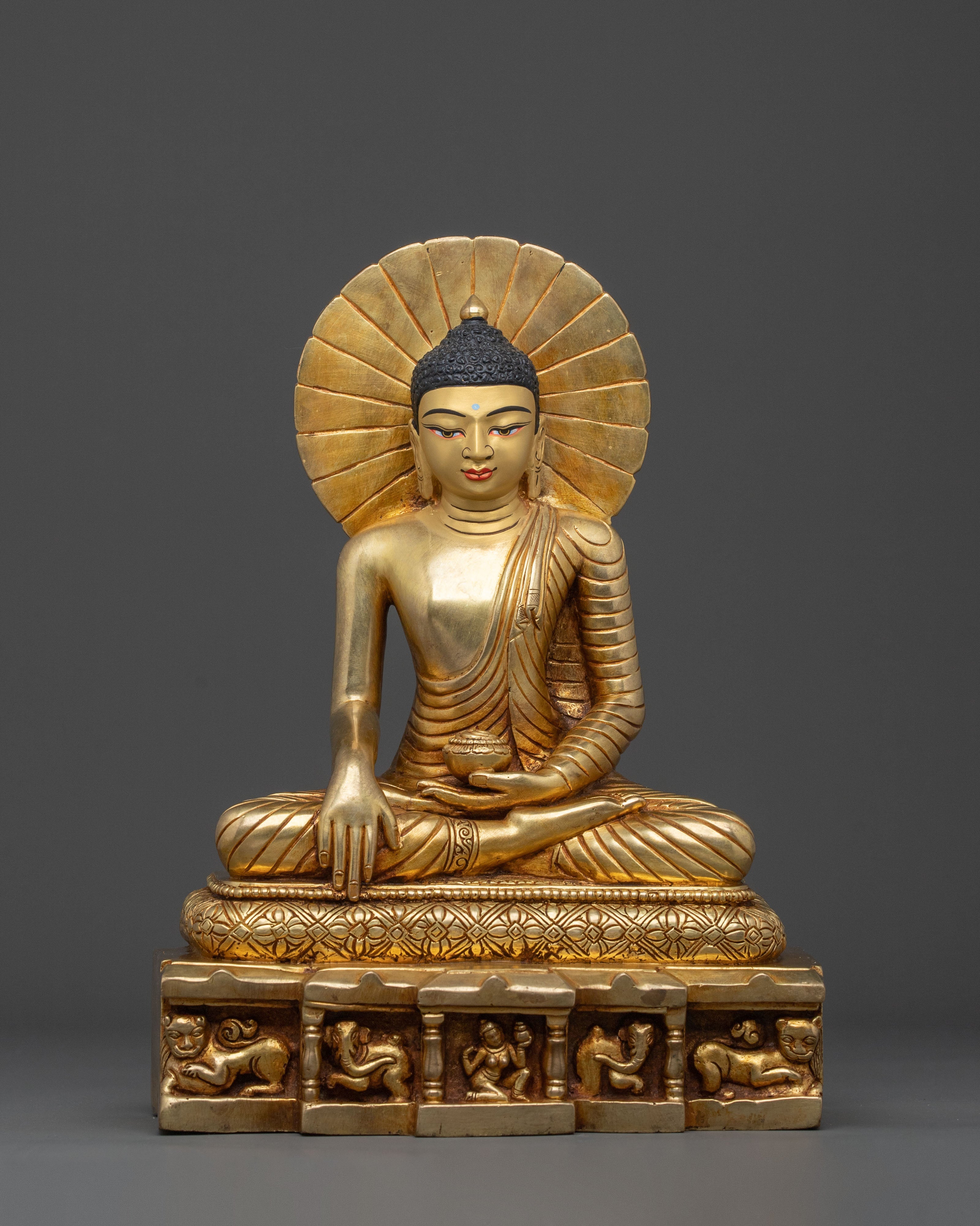 Buddha Shakyamuni Himalayan Dharma Statue