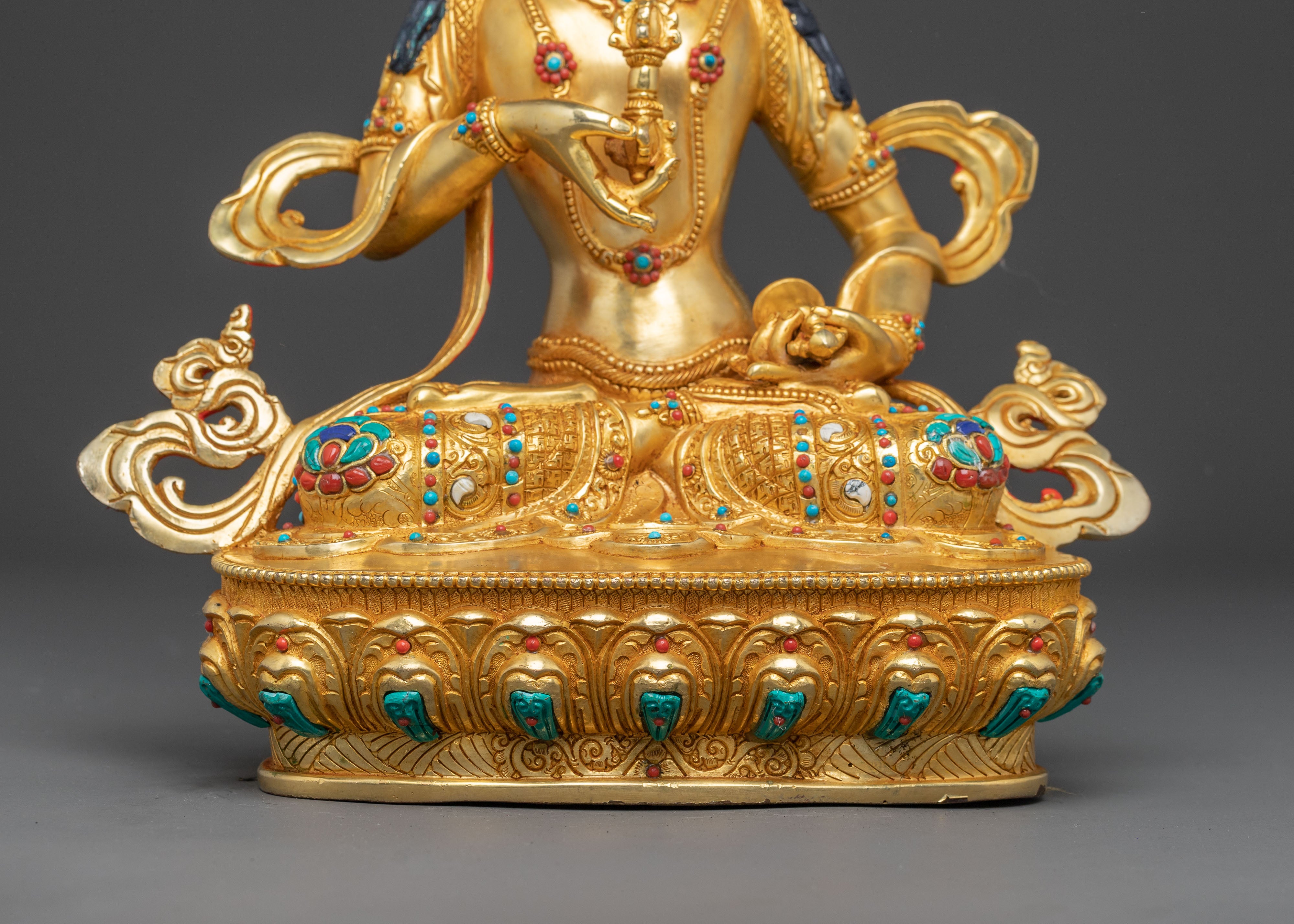 Handmade Statue of Vajrasattva for Altar | Spiritual Purification