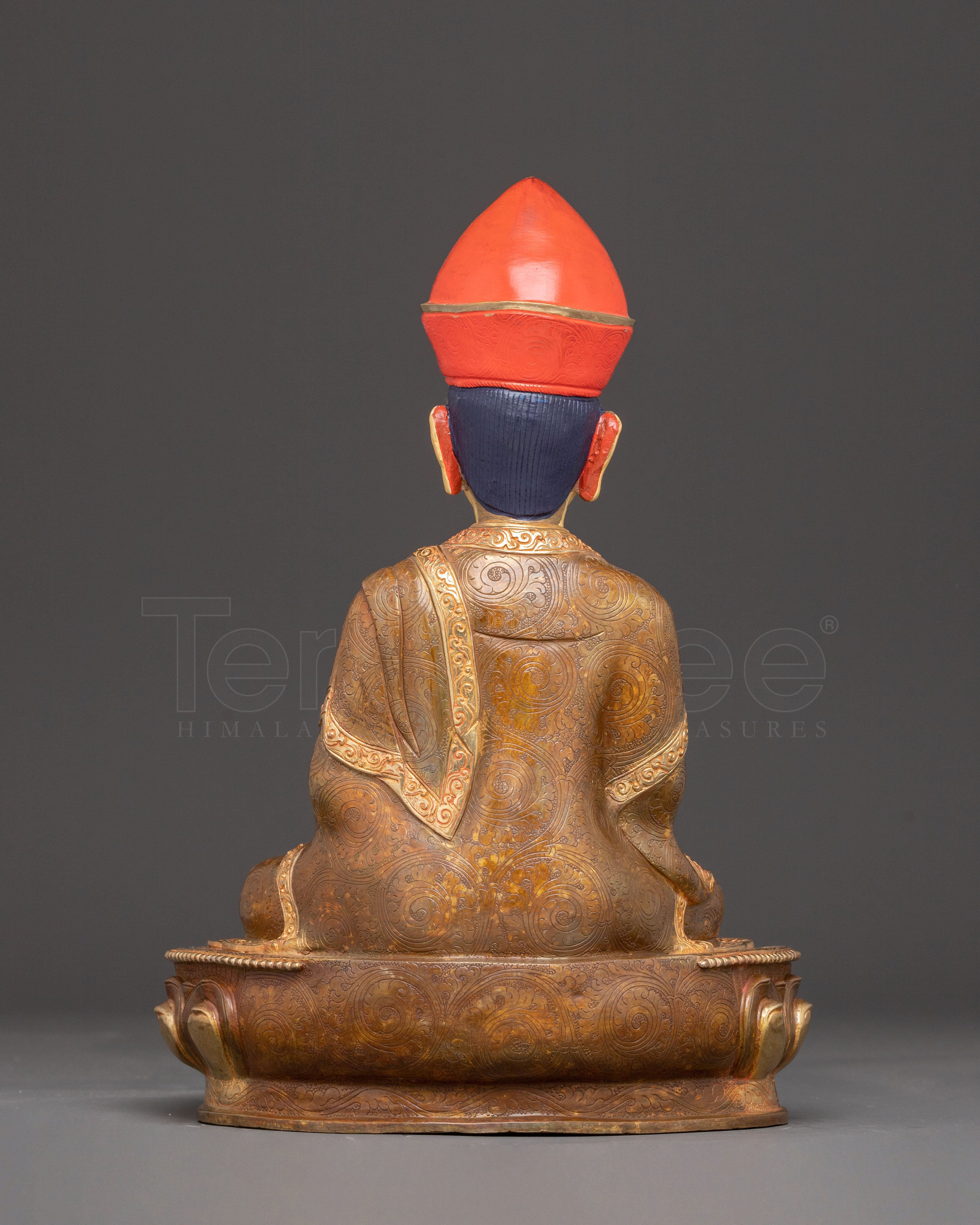 Karmapa Copper Statue | Spiritual Leader and Protector