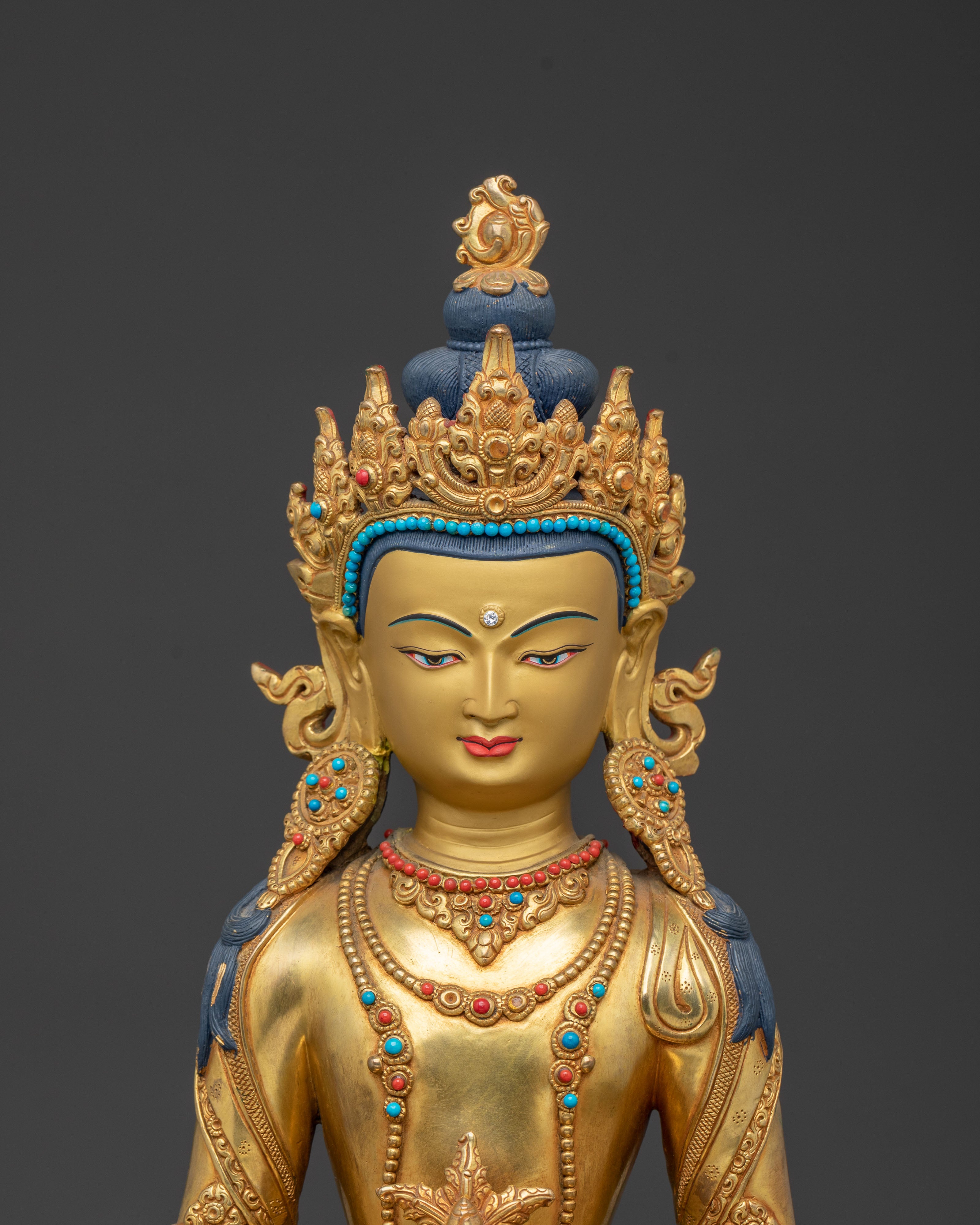 The Eternal Buddha Amitayus Statue | Long Life Buddha for Home Decor
