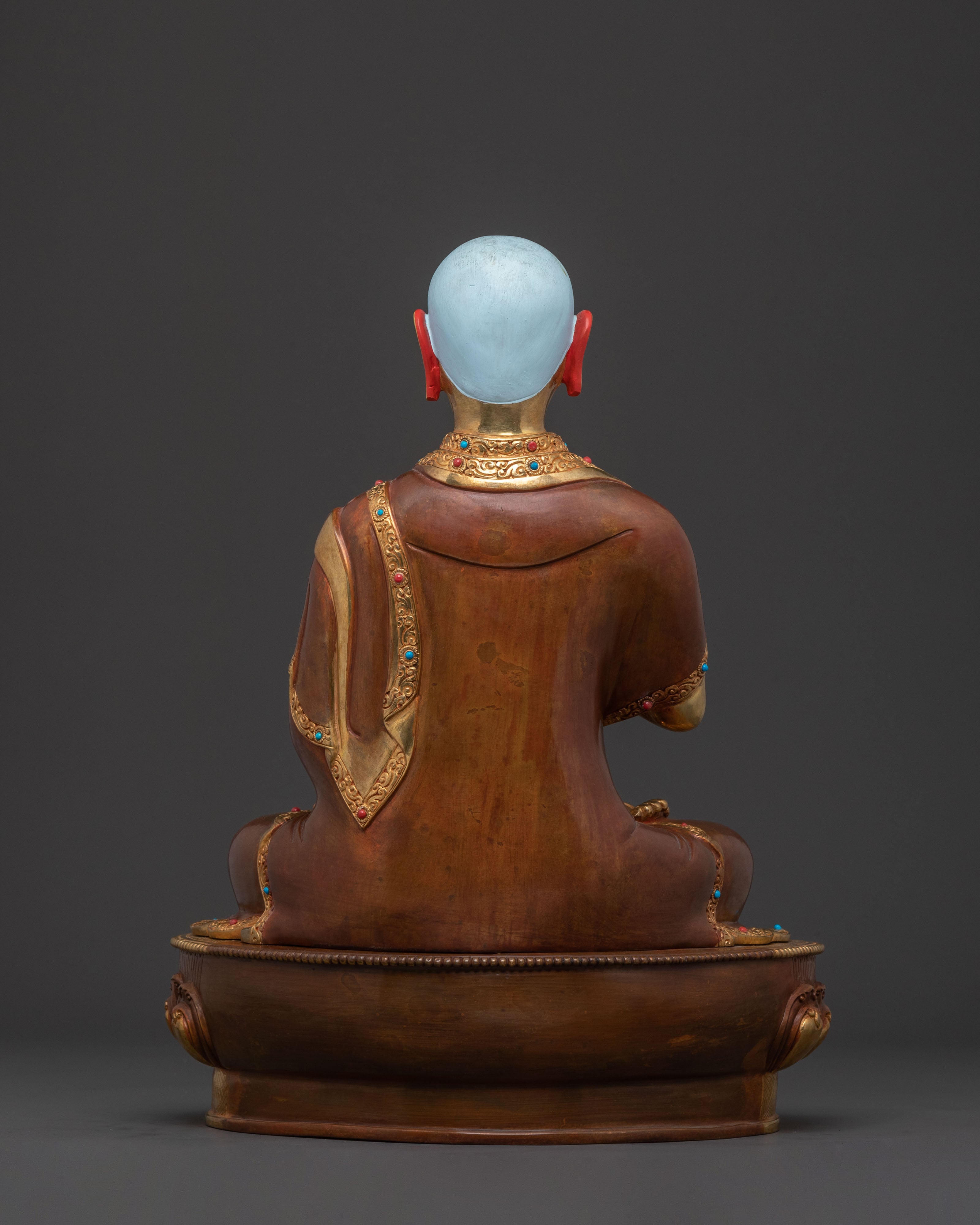 Handcrafted Tsongkhapa Traditional Statue with Disciples