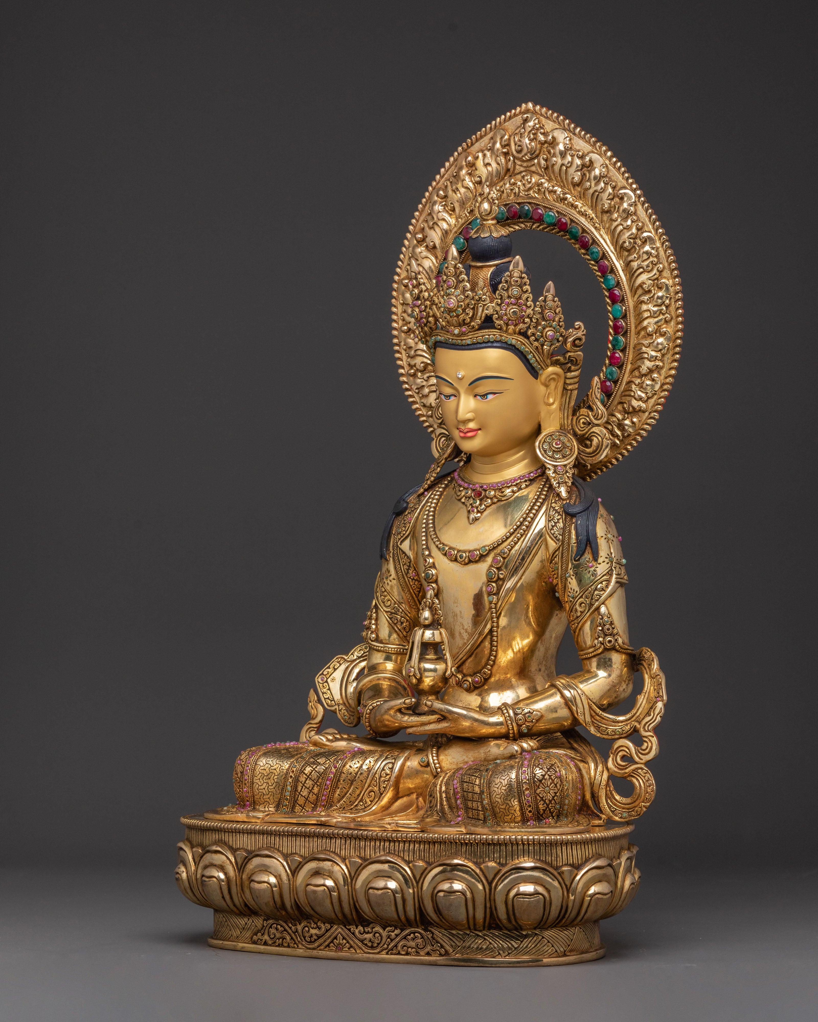 Amitayus Endless Wisdom Statue | Spiritual Home Decor