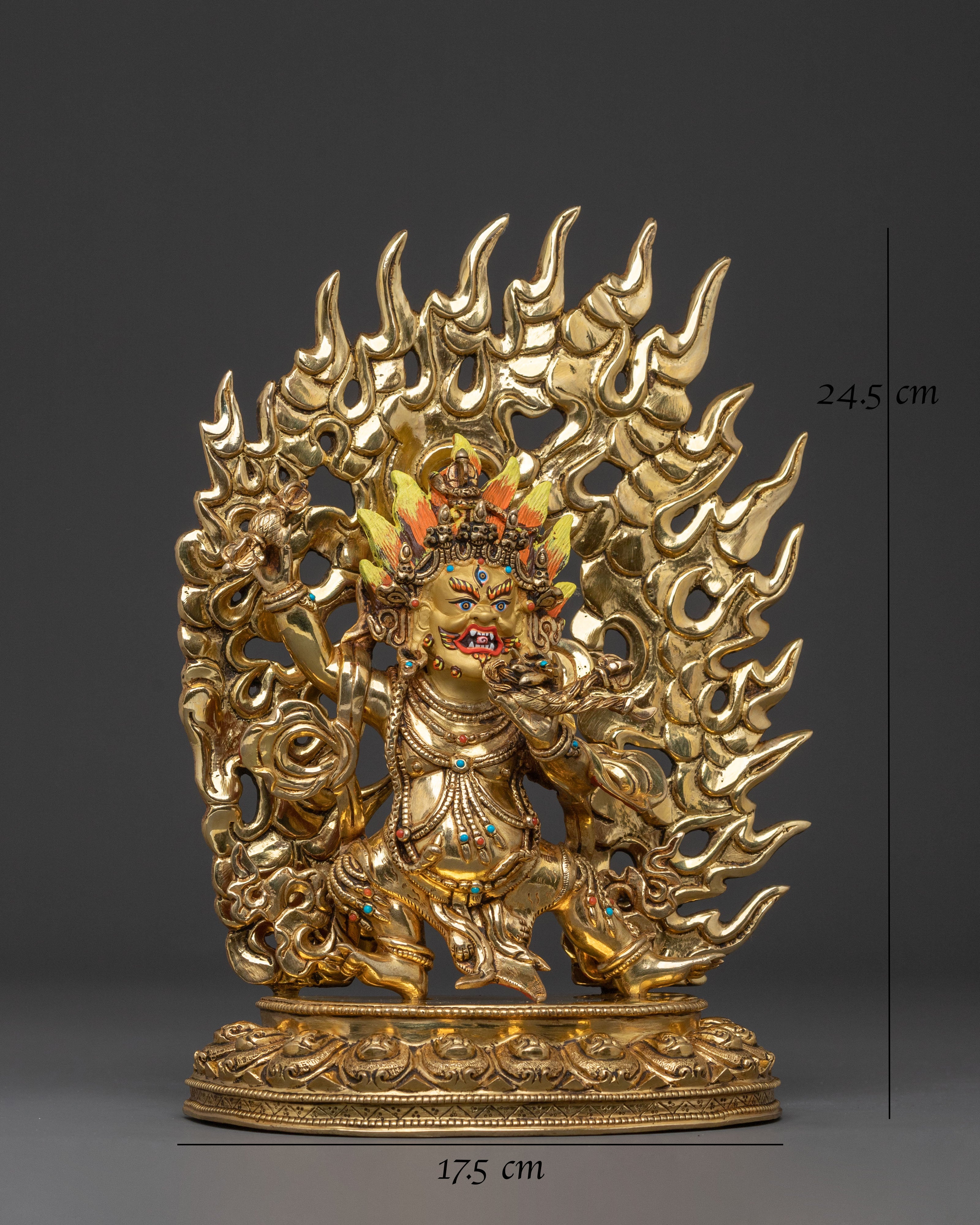 Vajrapani Buddhist Statue | Wrathful Protector of Enlightenment