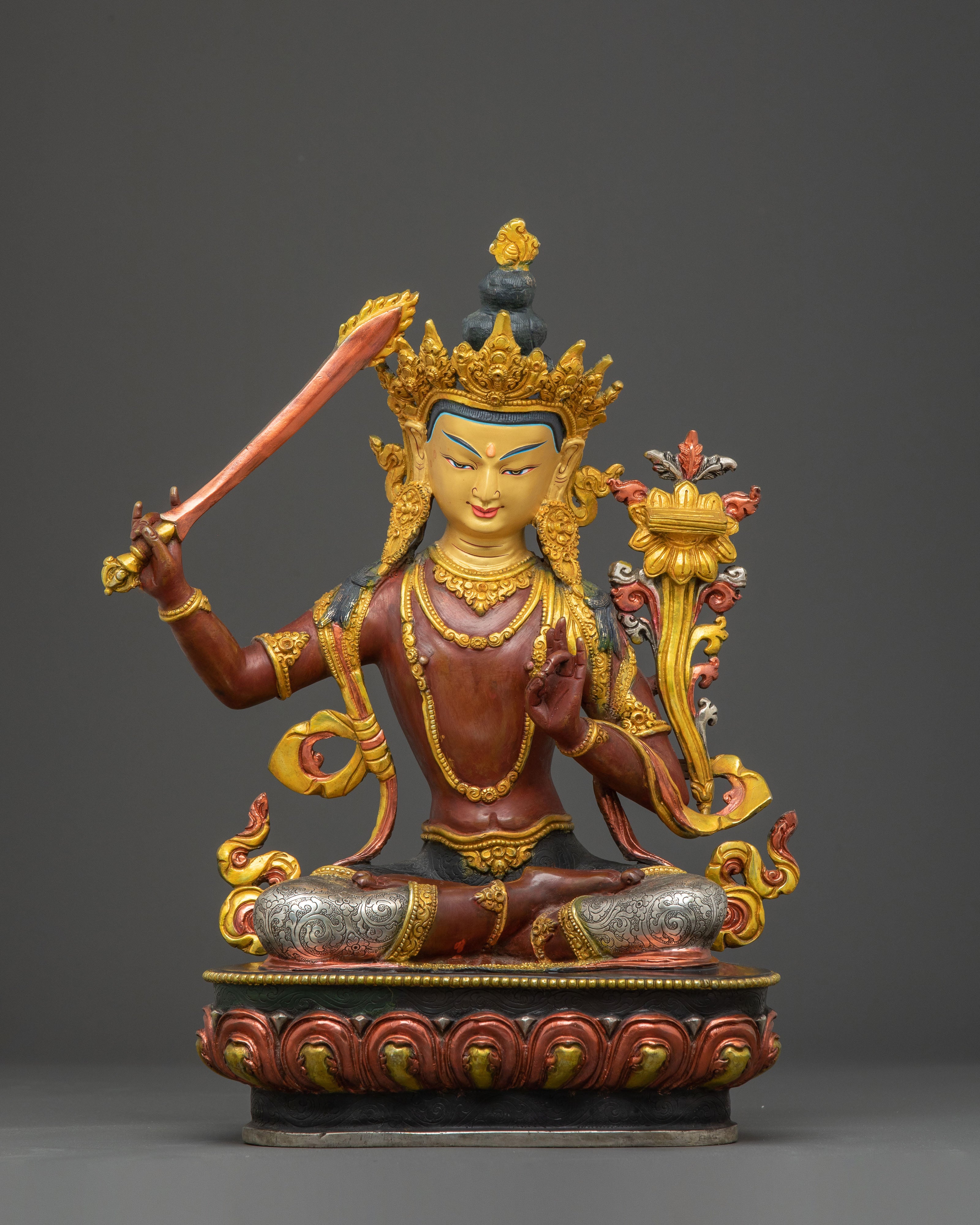 Manjushri Traditional Statue