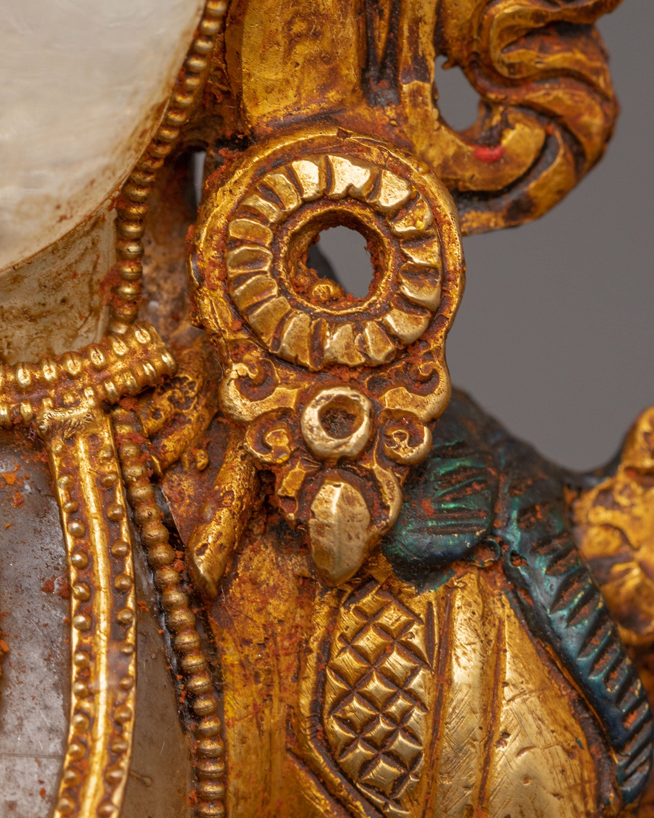 White Tara Crystal Handcrafted Statue | Embodiment of Compassionate Healing