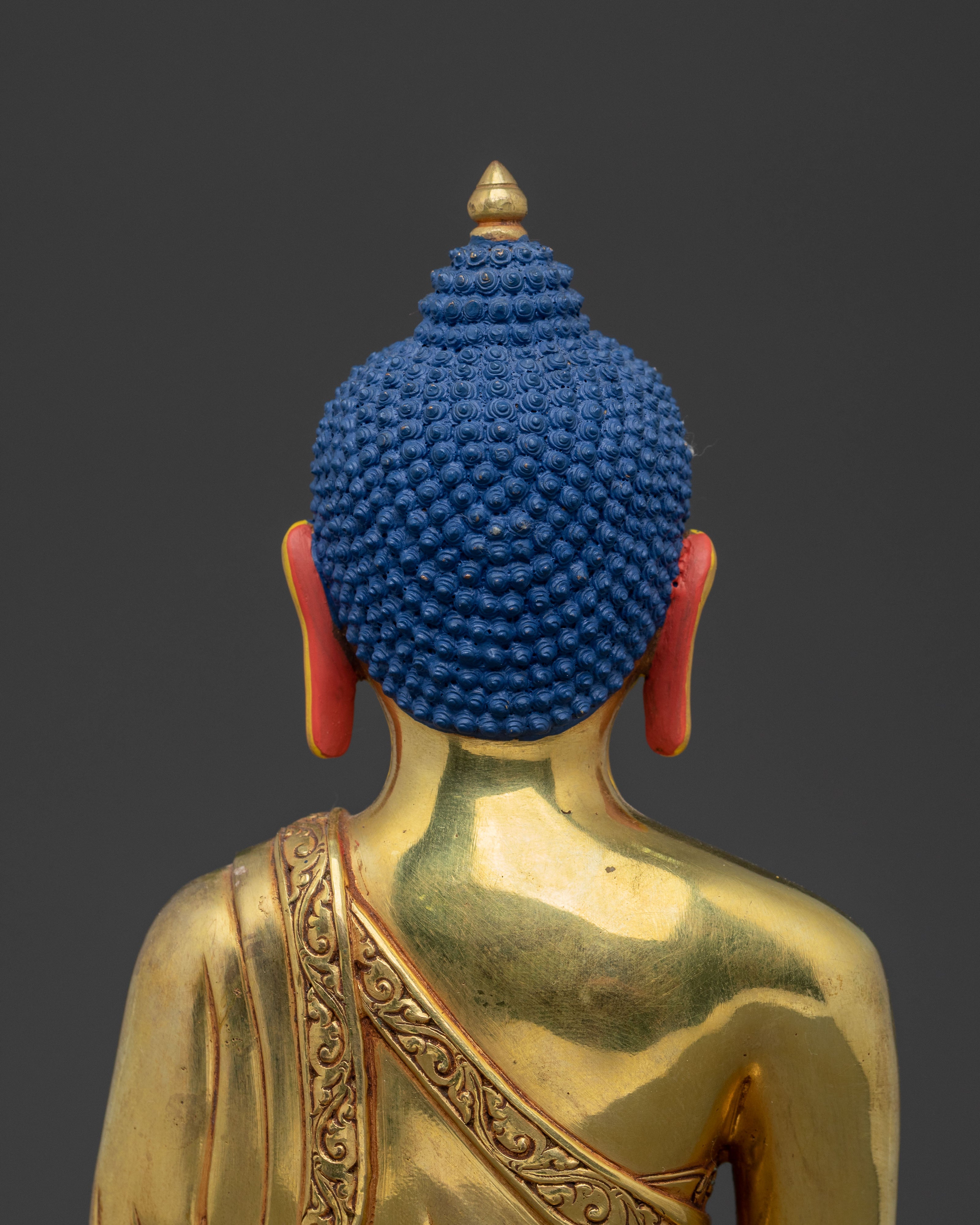 Medicine Buddha Meditation Figurine | Buddhist Spiritual Decor