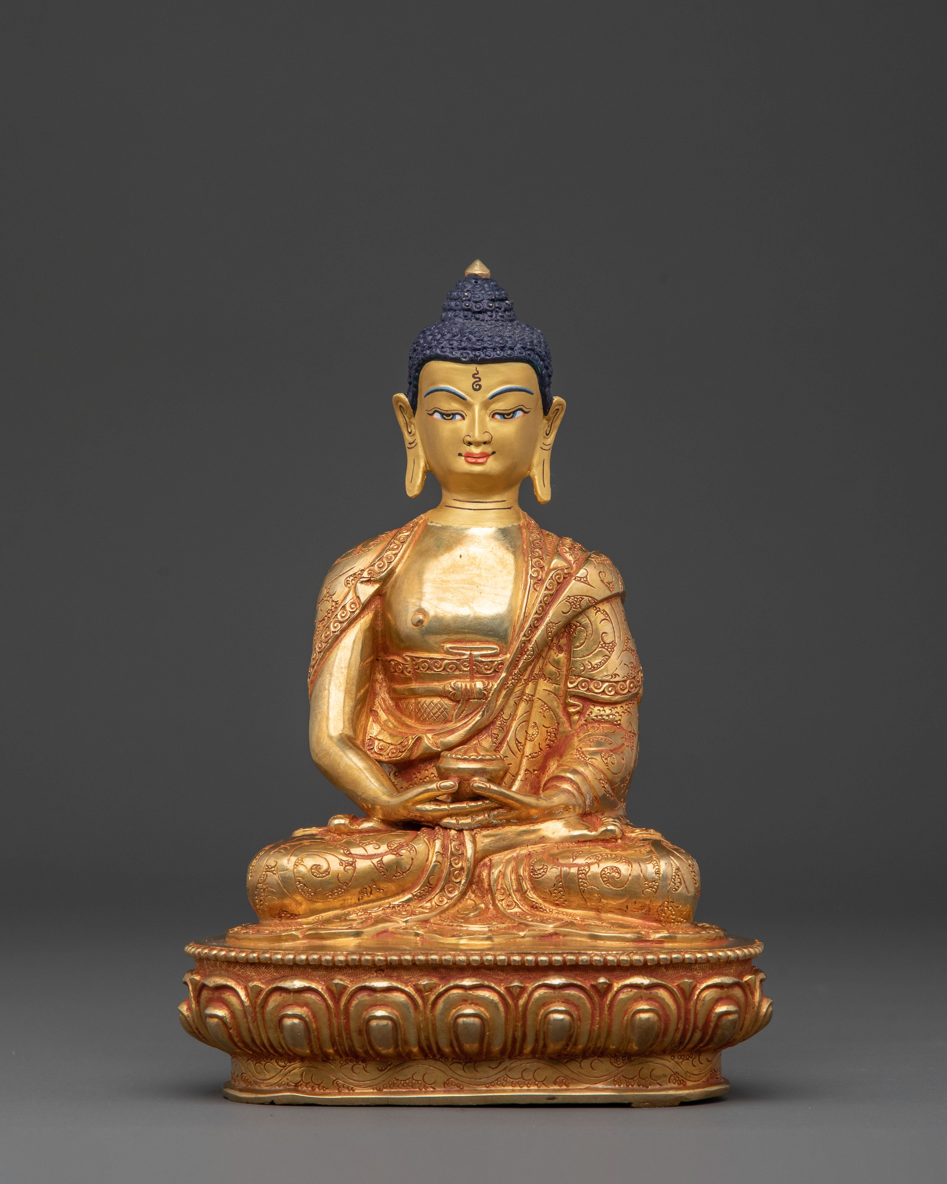A Radiant Boundless Compassion Amitabha Buddha Statue