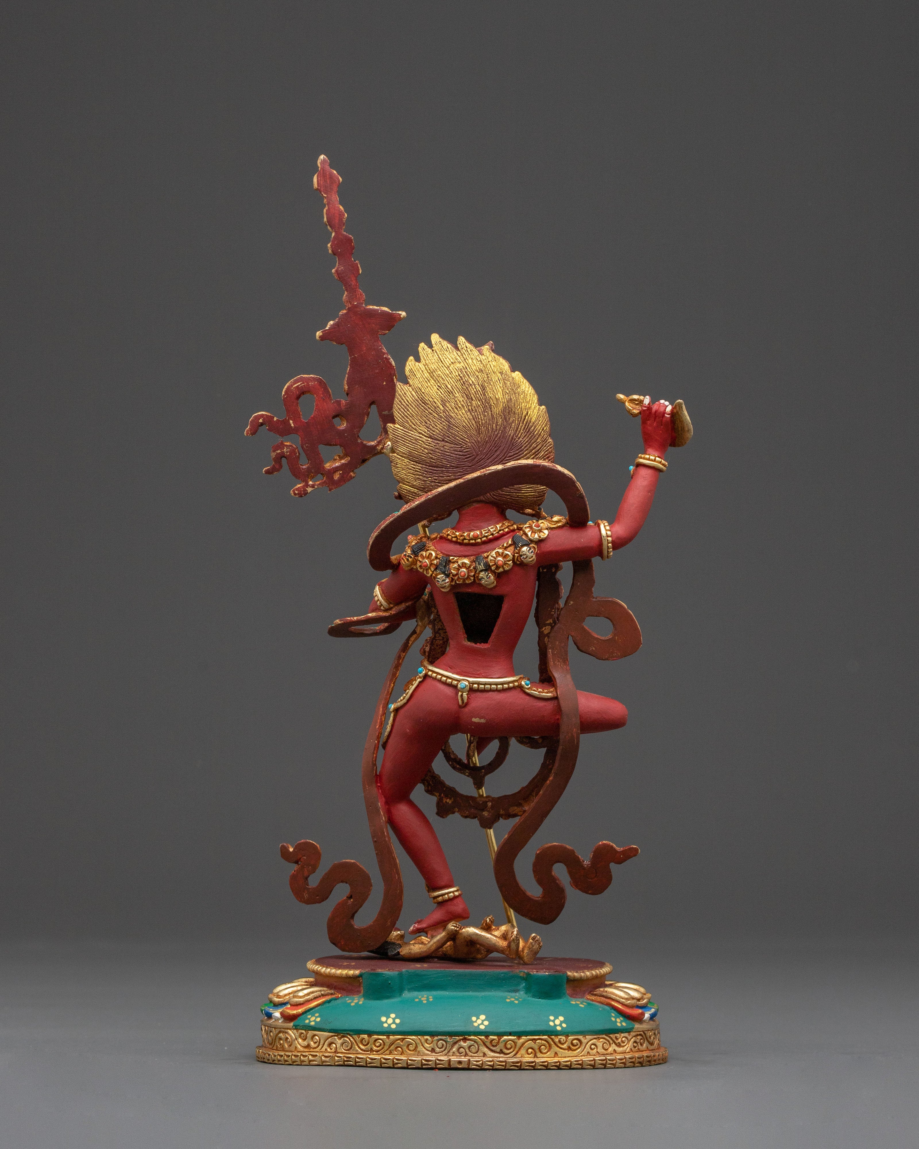 Dorje Phagmo Vajrayana Sacred Statue – Exquisite Hand-Gilded Copper