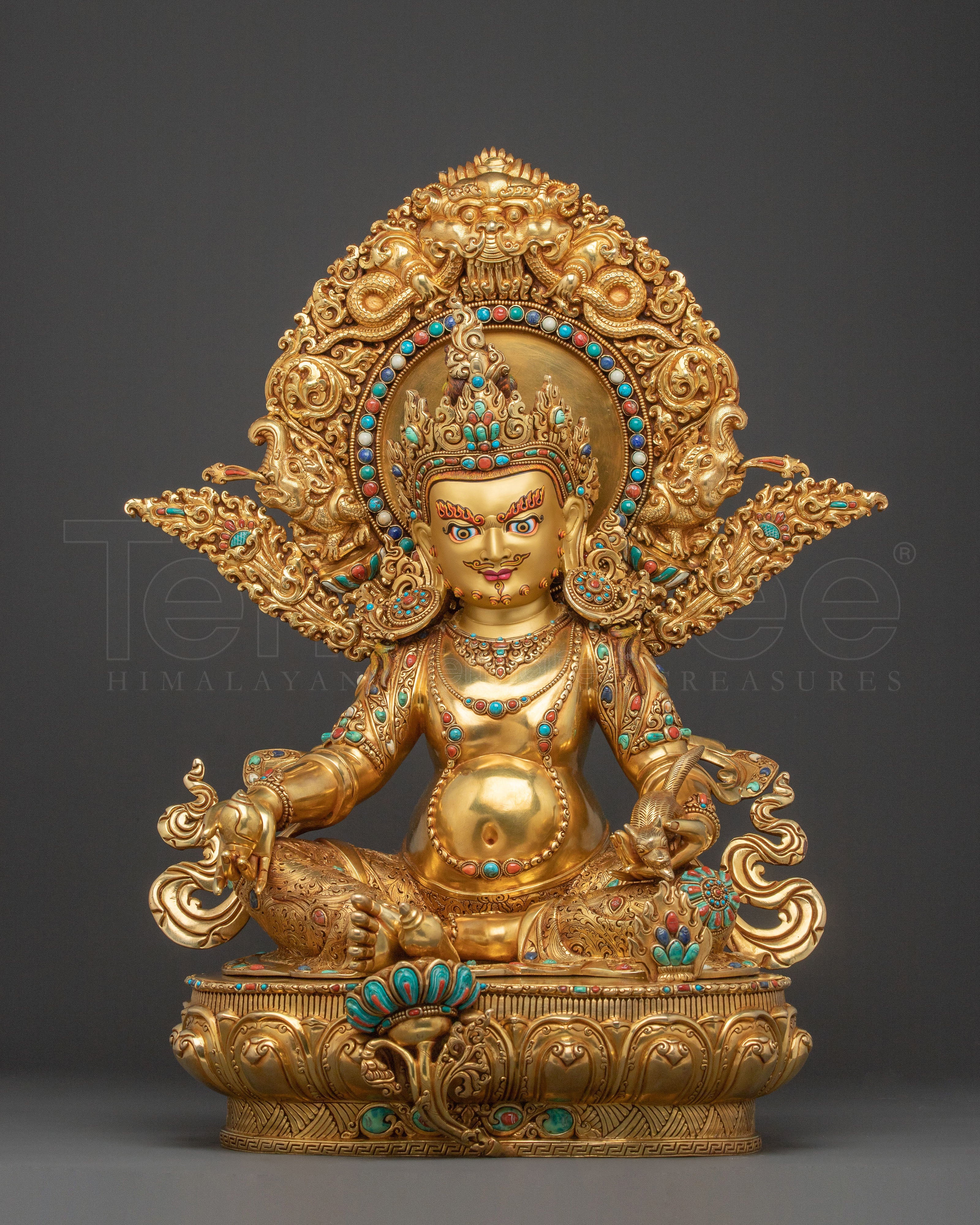 Dzambhala Statue The Embodiment of Wealth