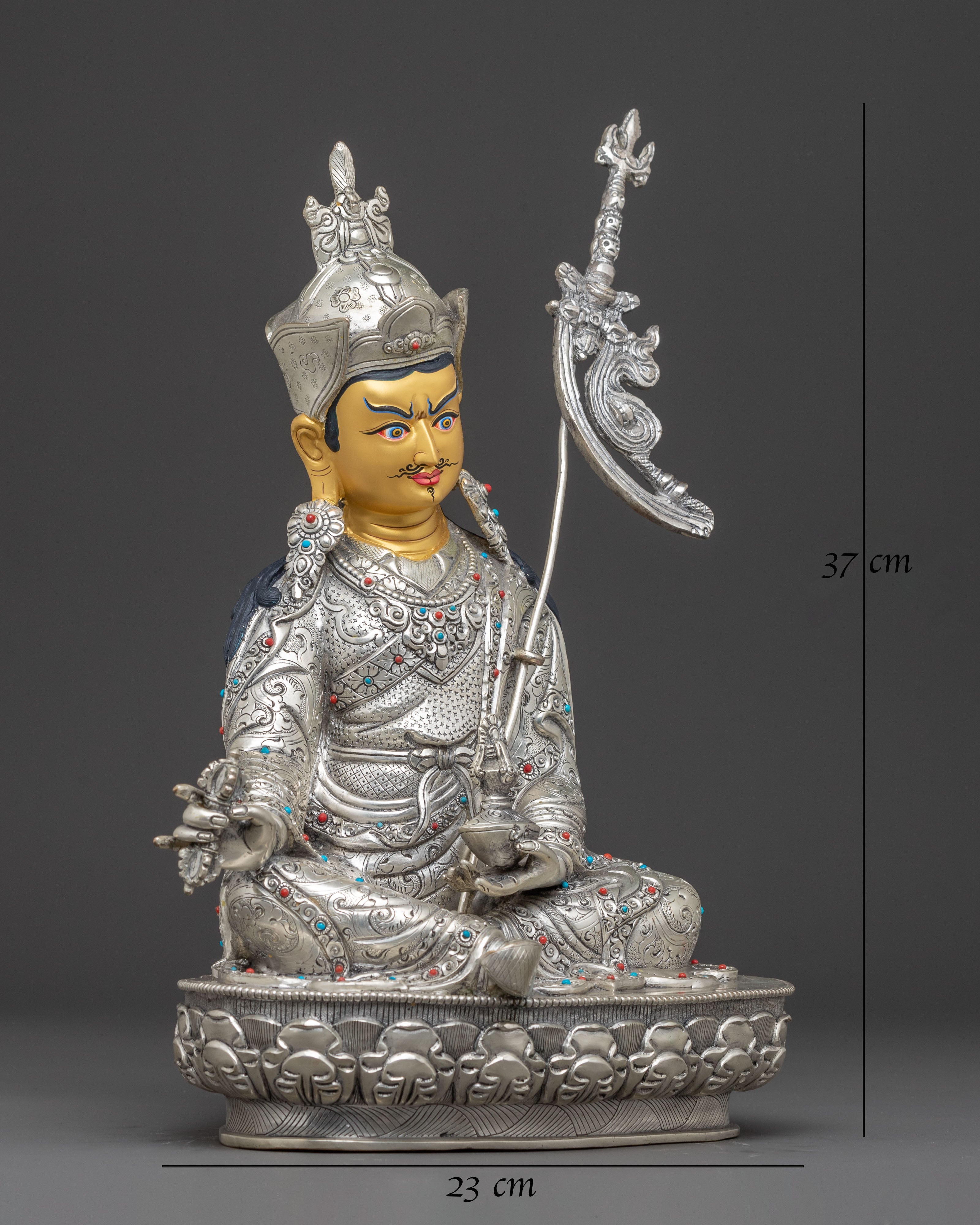 Guru Padmasambhava Statue: Protector of Dharma | Tantric Master