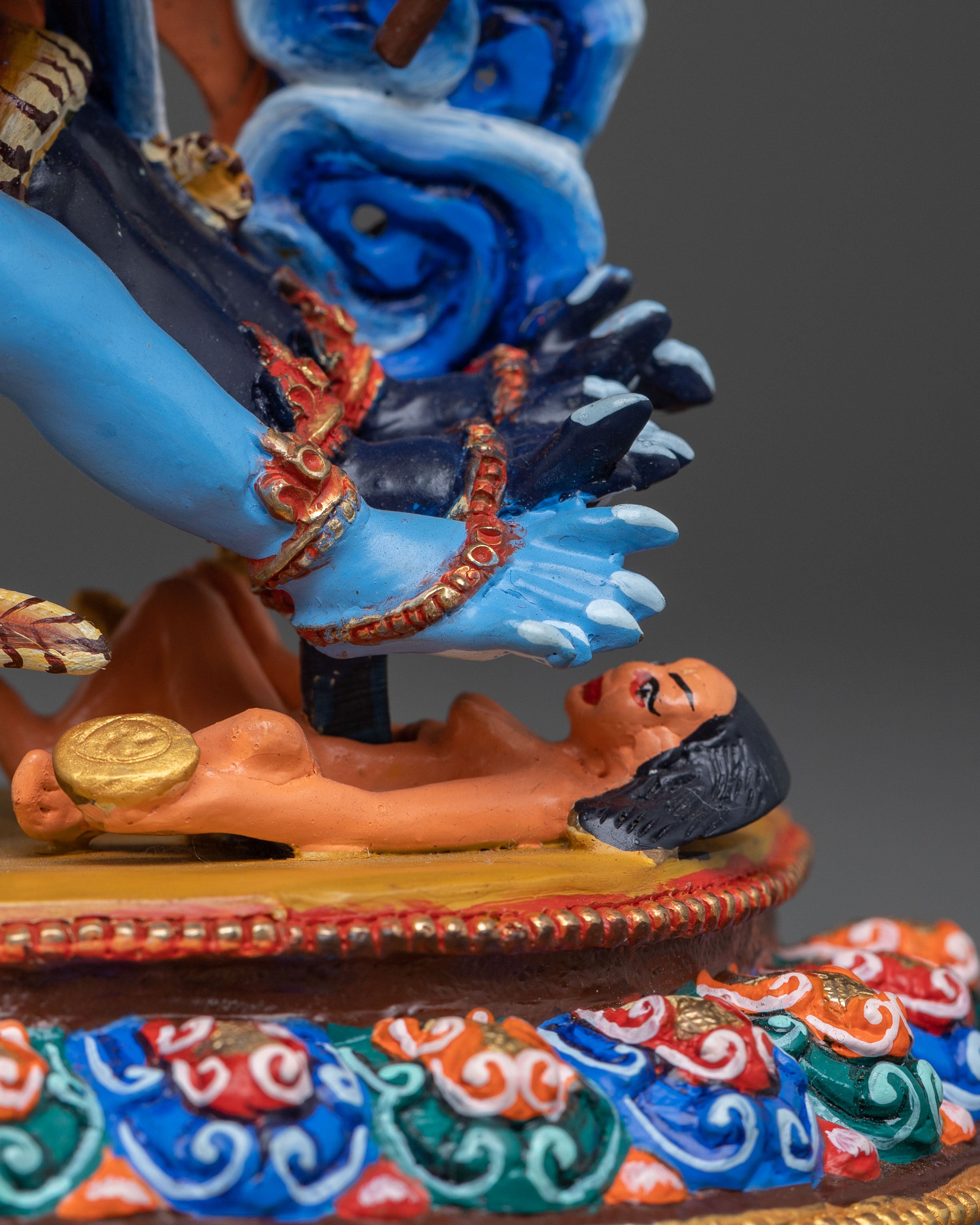 Vajrakilaya Sacred Tantric Deity Statue | Fierce Protection