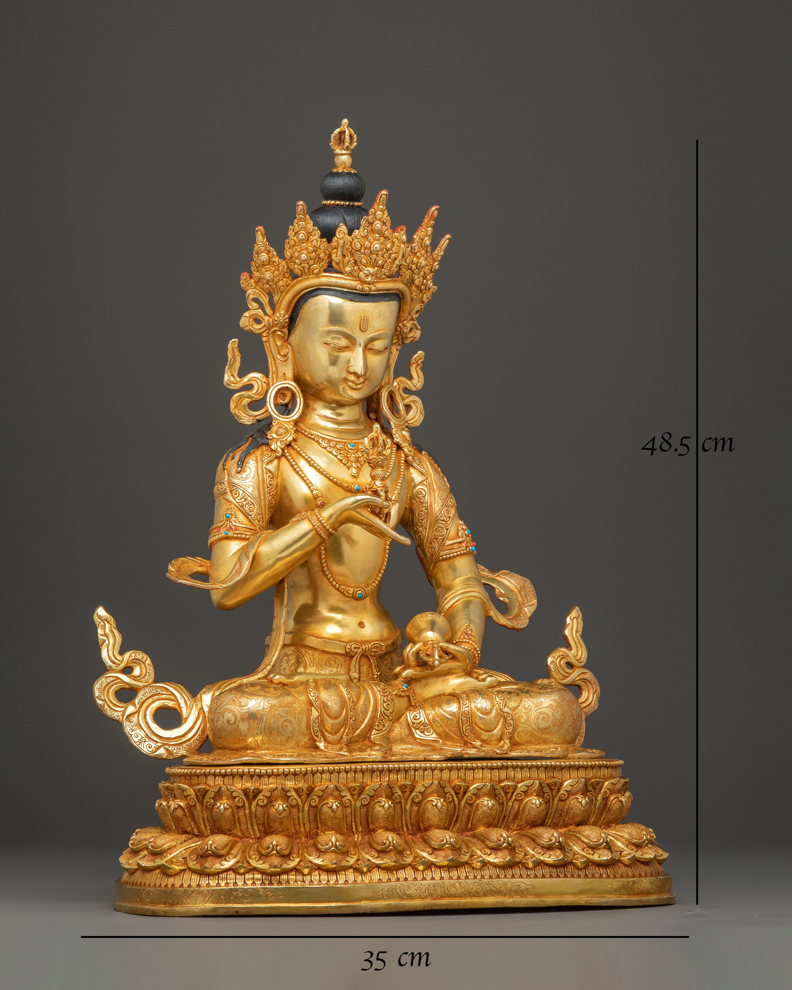 Radiant Vajrasattva Statue for Purification