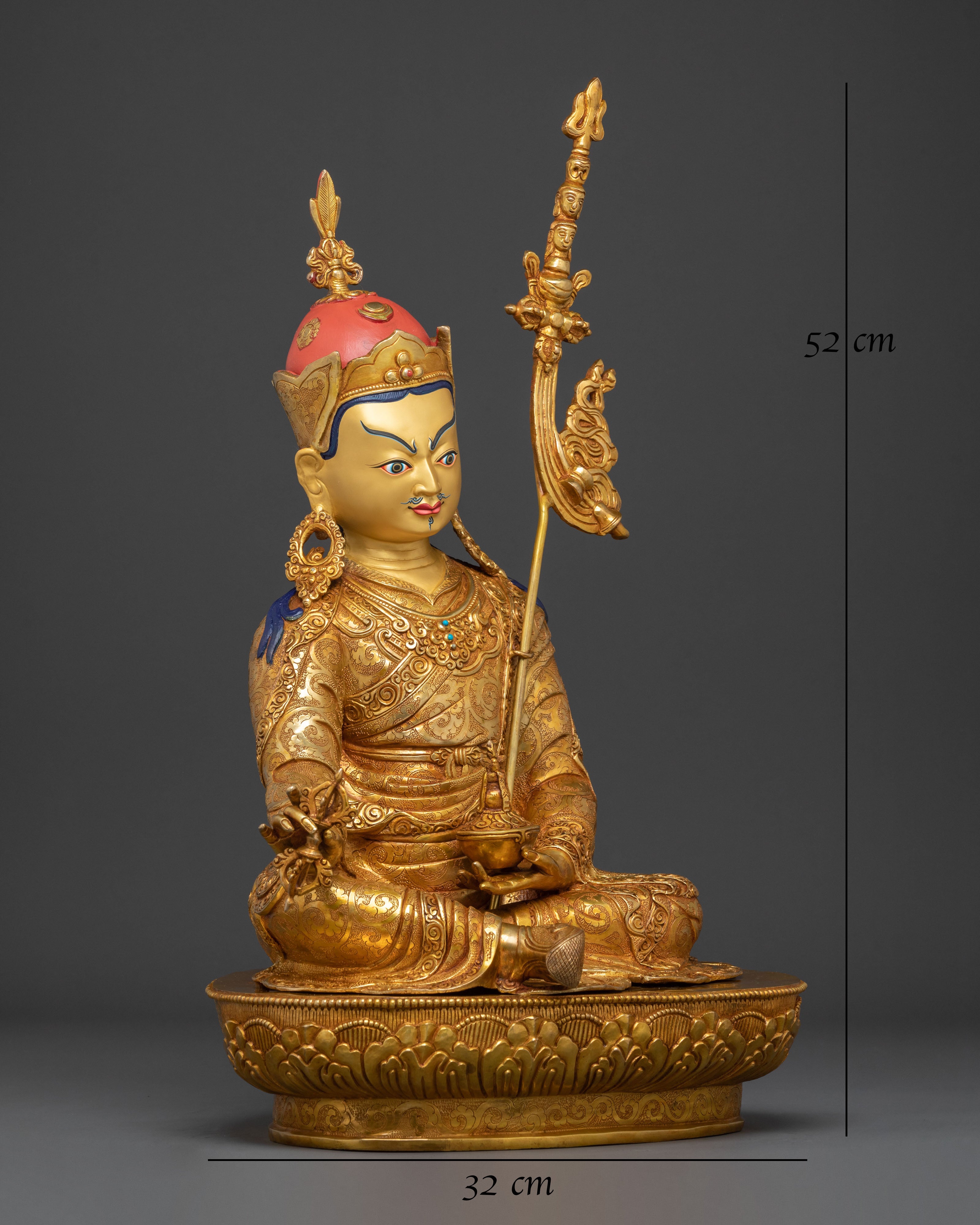 Guru Rinpoche Spiritual Statue | Guru of Dharma