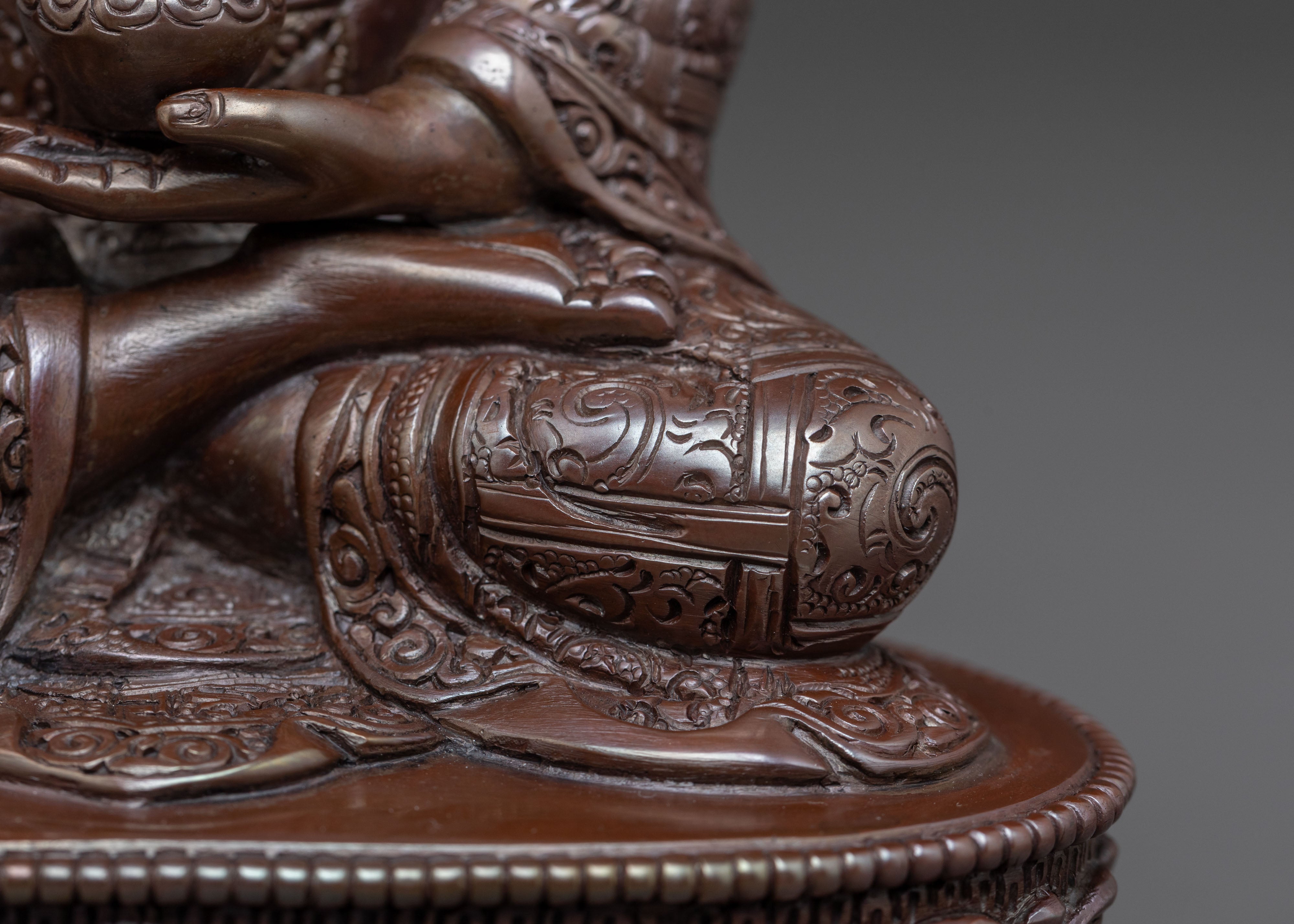 Handcrafted Medicine Buddha Statue of Healing