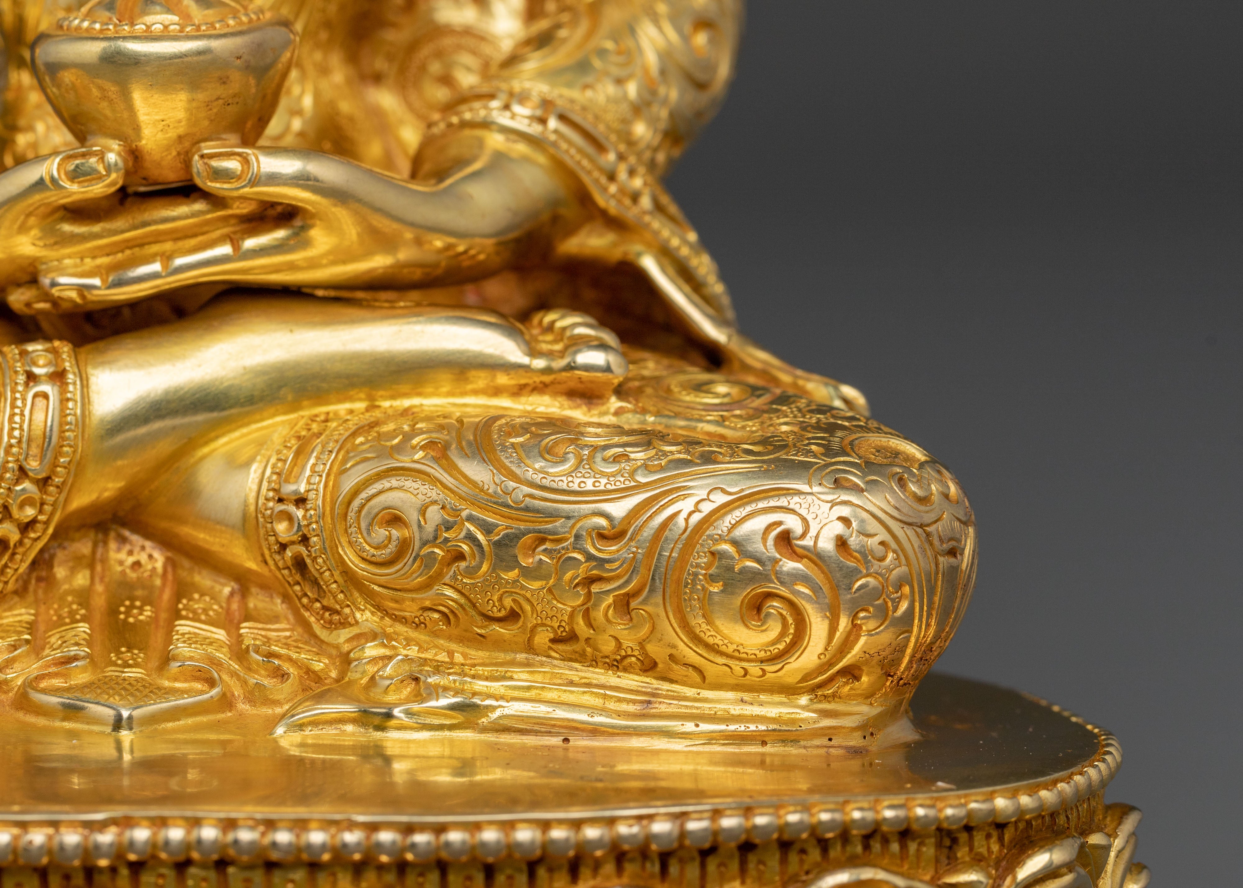 Sacred Amitabha Buddha Statue | Traditional Figurine