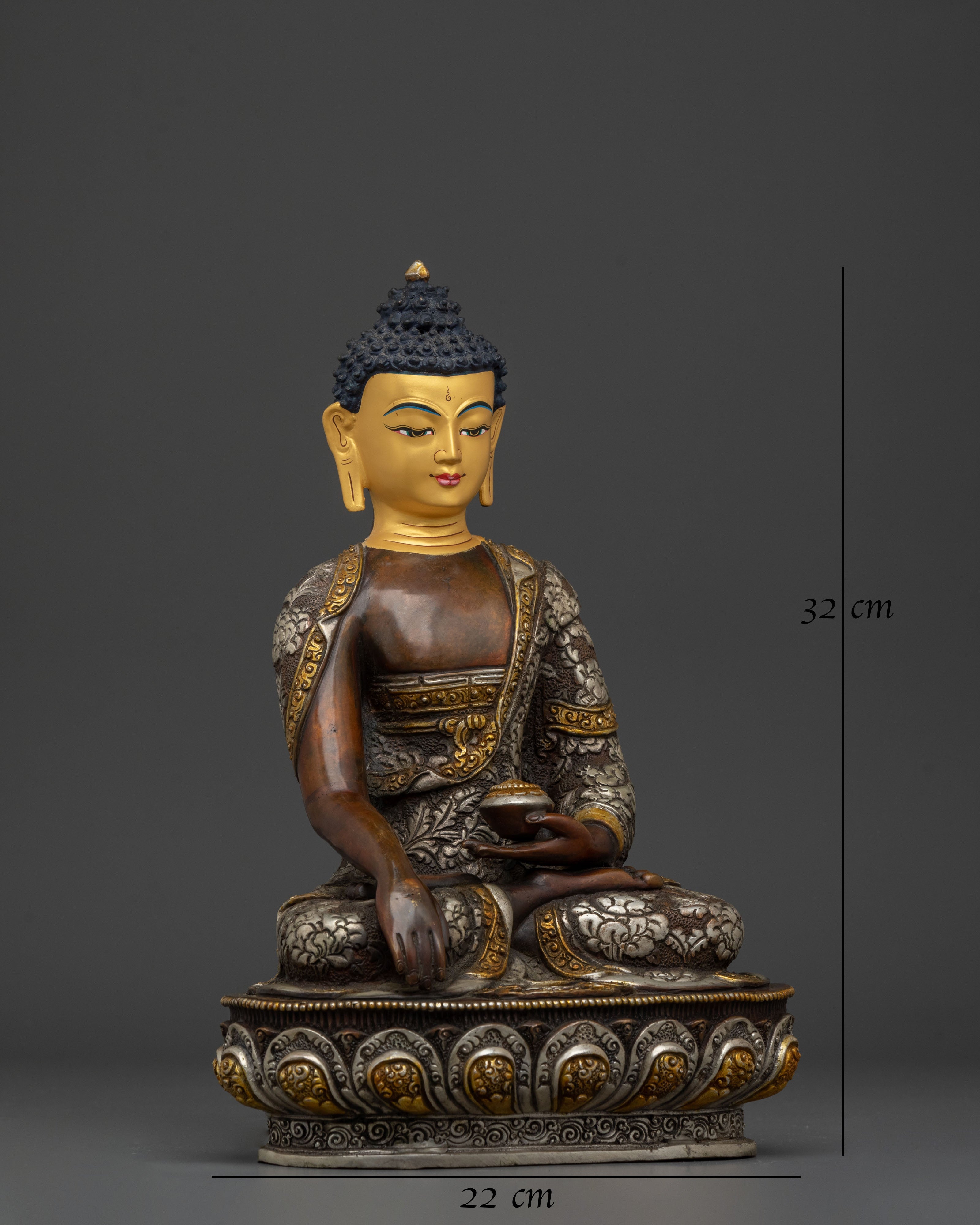 Handmade Gautama Buddha Sculpture | Himalayan Figurine
