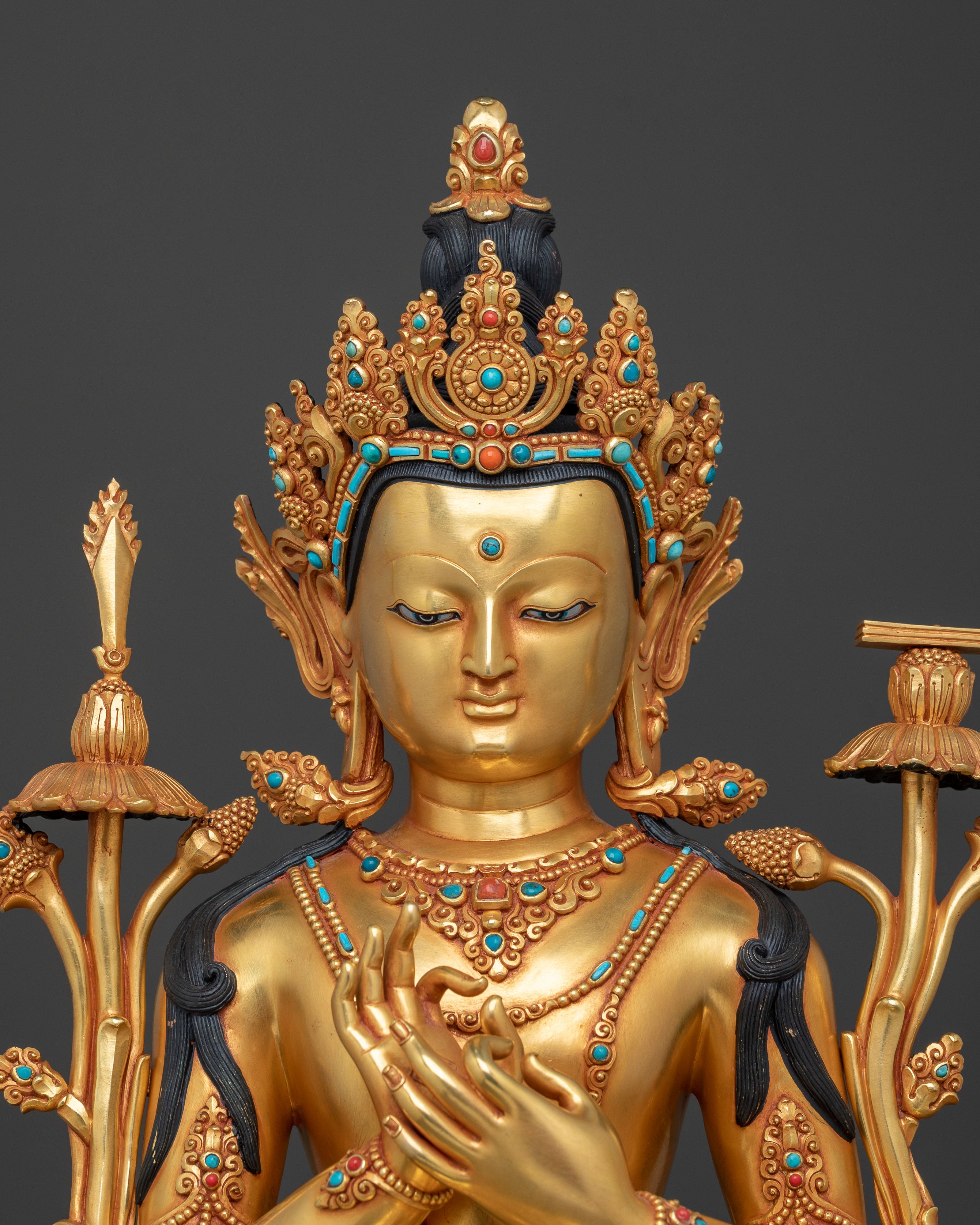 Tikshna Manjushri Statue: Wisdom and Enlightenment